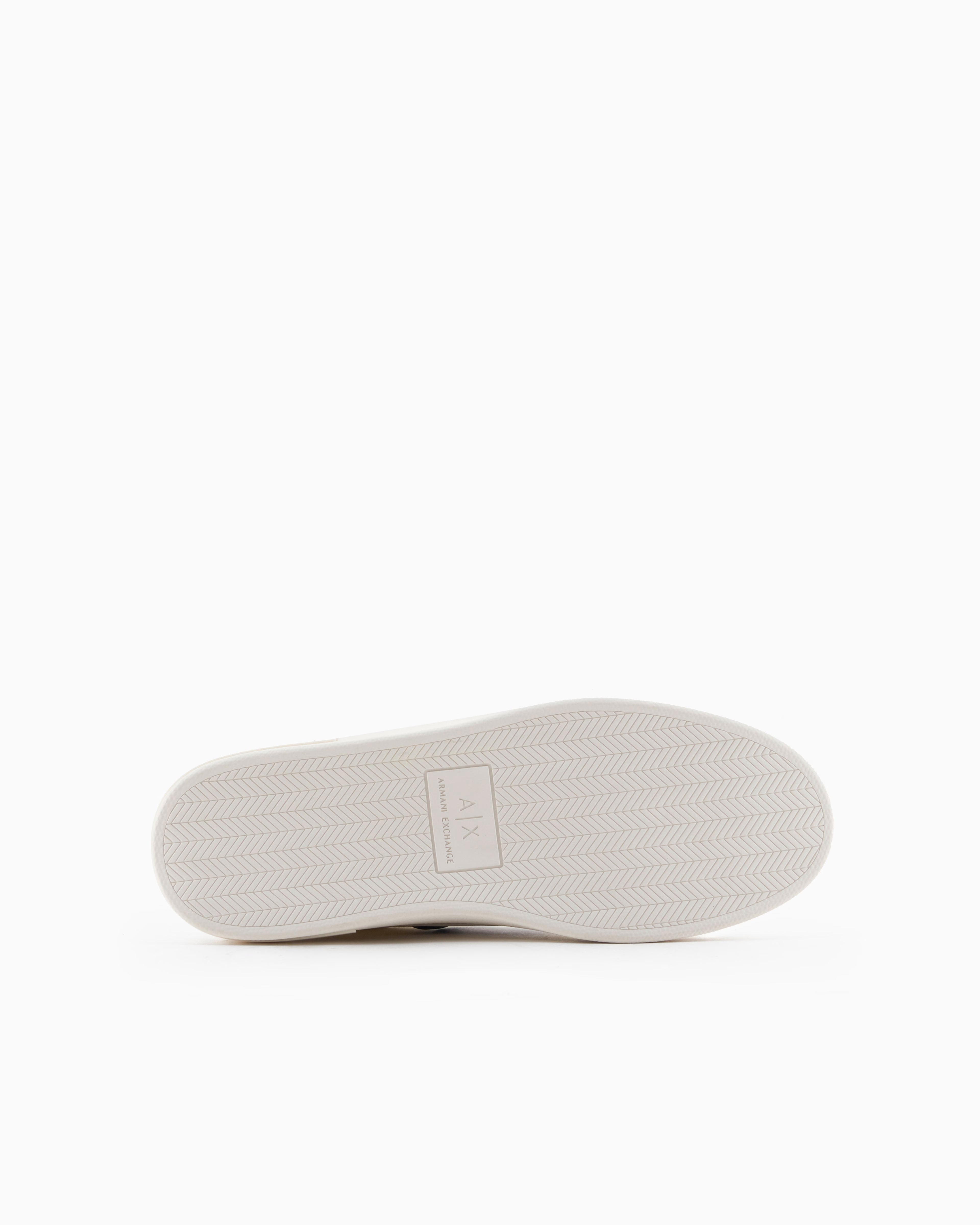 Armani Sapatilhas Sneakers Shoes Xux241 Xv911 Whi Nvy Branco Navy_shot2