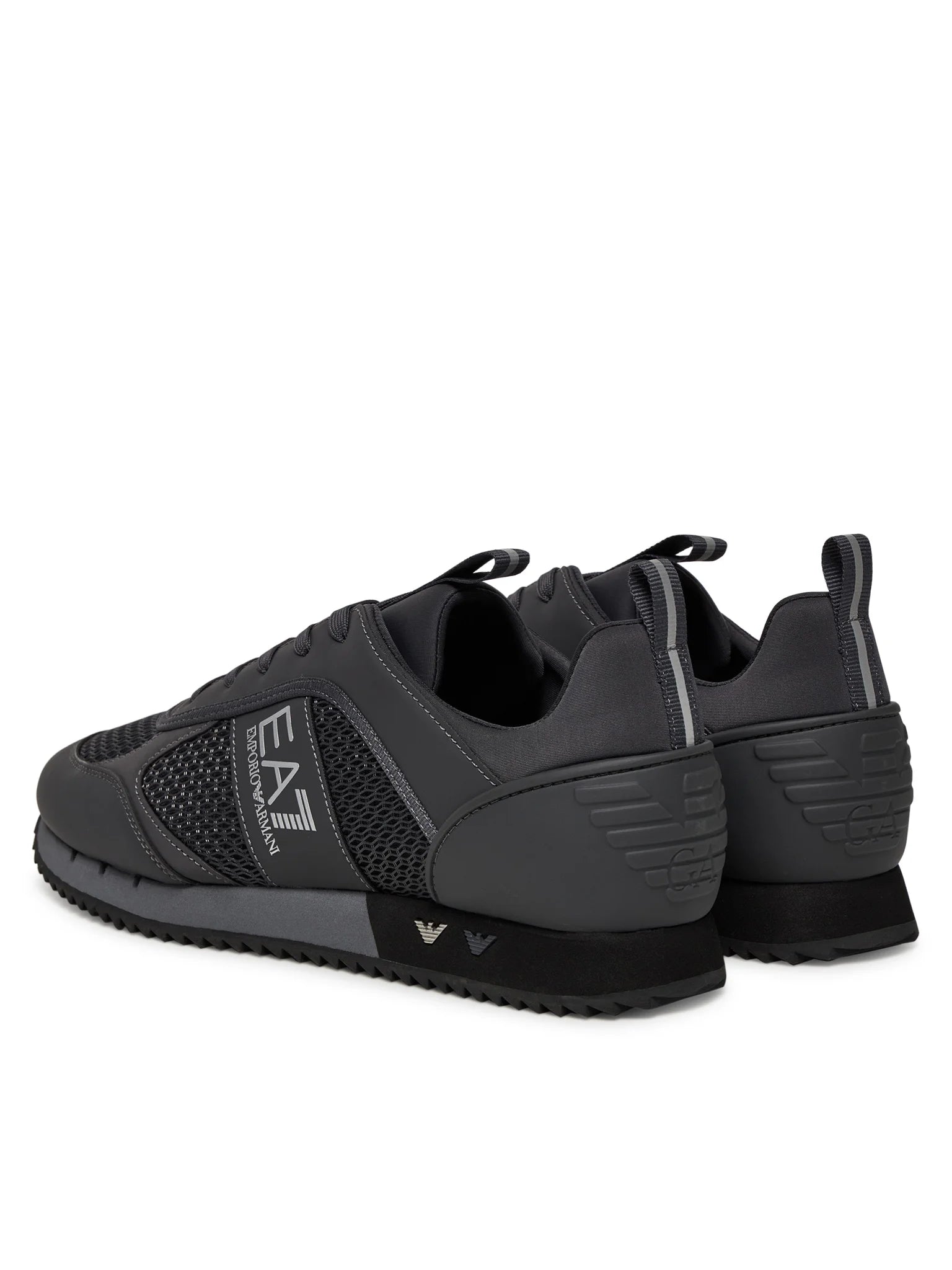 Armani Sapatilhas Sneakers X8x027 Xk050 Grey Silve Cinza Prateado_shot2