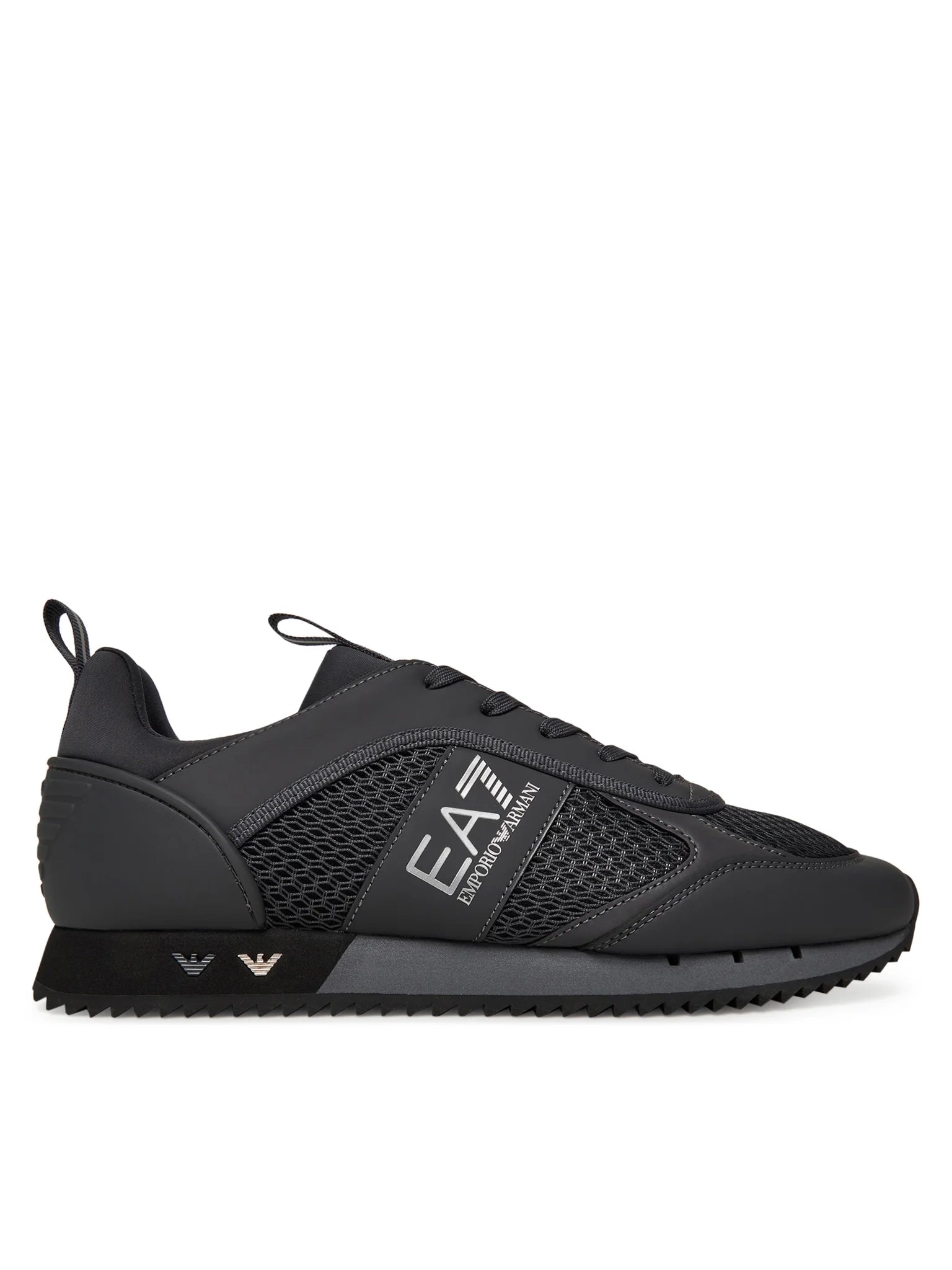 Armani Sapatilhas Sneakers X8x027 Xk050 Grey Silve Cinza Prateado_shot4