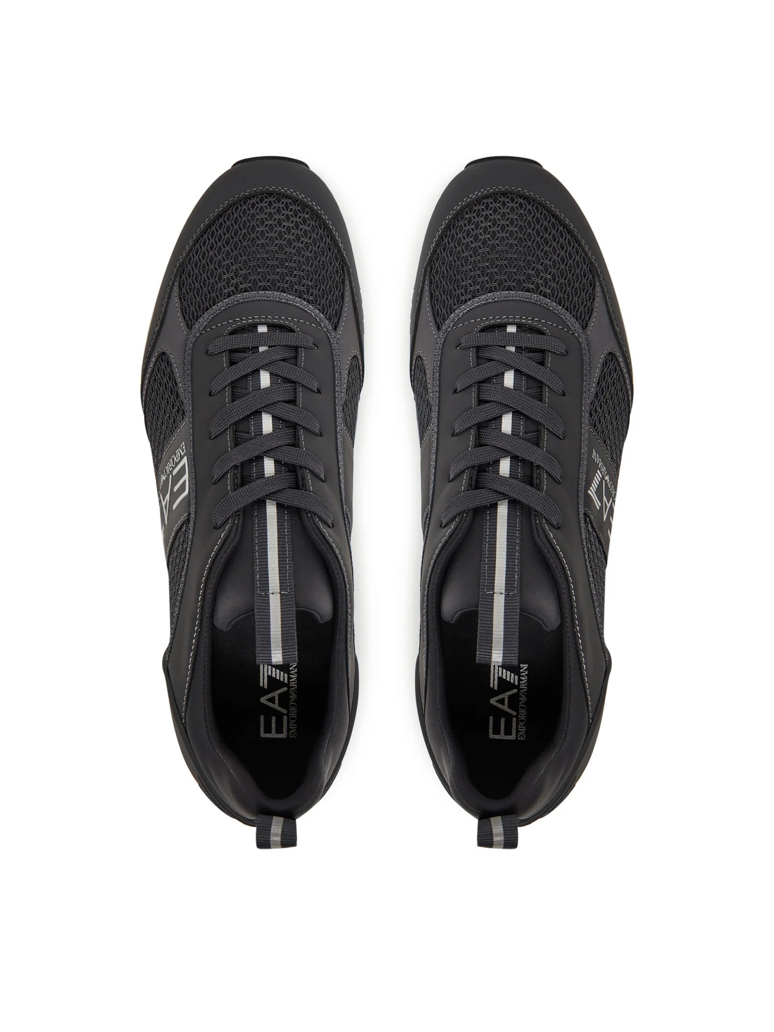 Armani Sapatilhas Sneakers X8x027 Xk050 Grey Silve Cinza Prateado_shot5