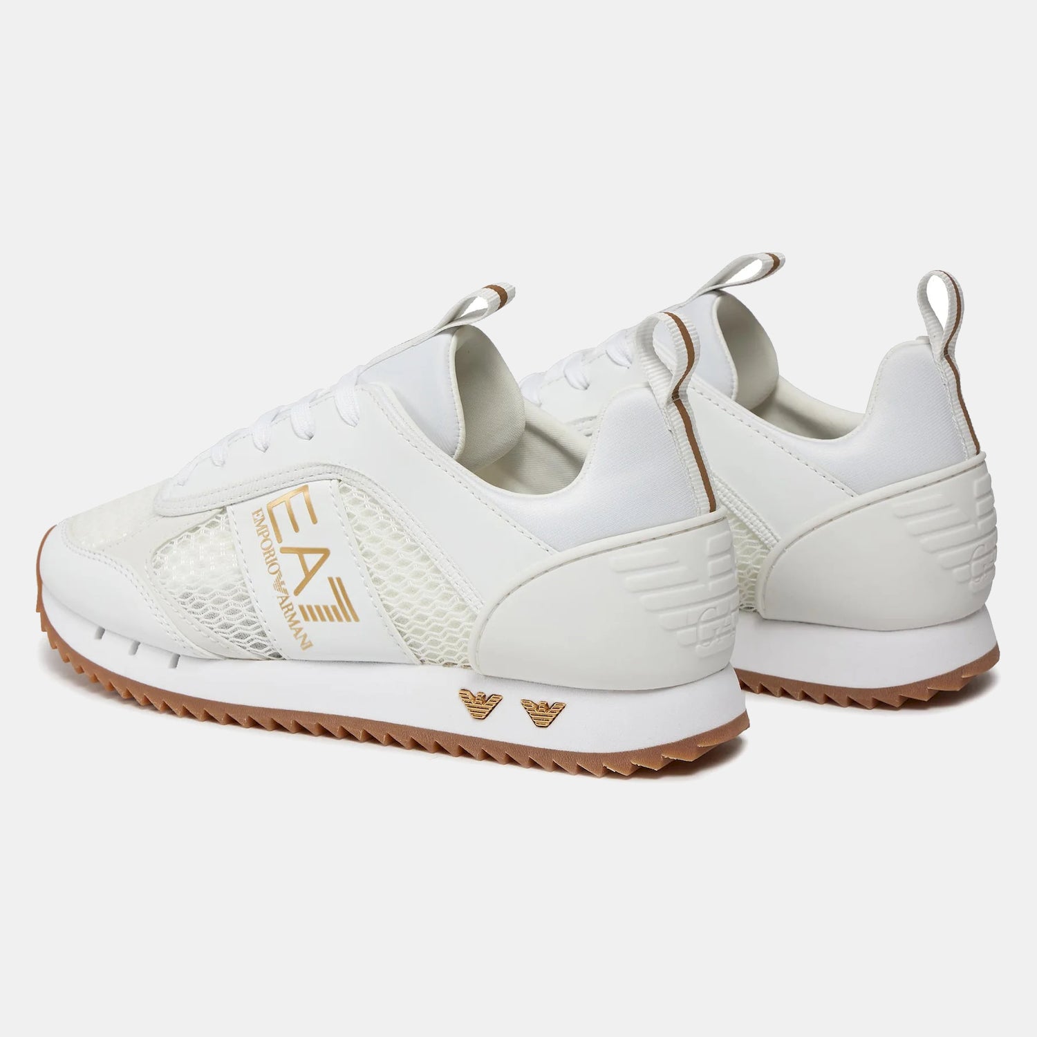 Armani Sapatilhas Sneakers X8x027 Xk050 Whi Honey White Honey_shot2