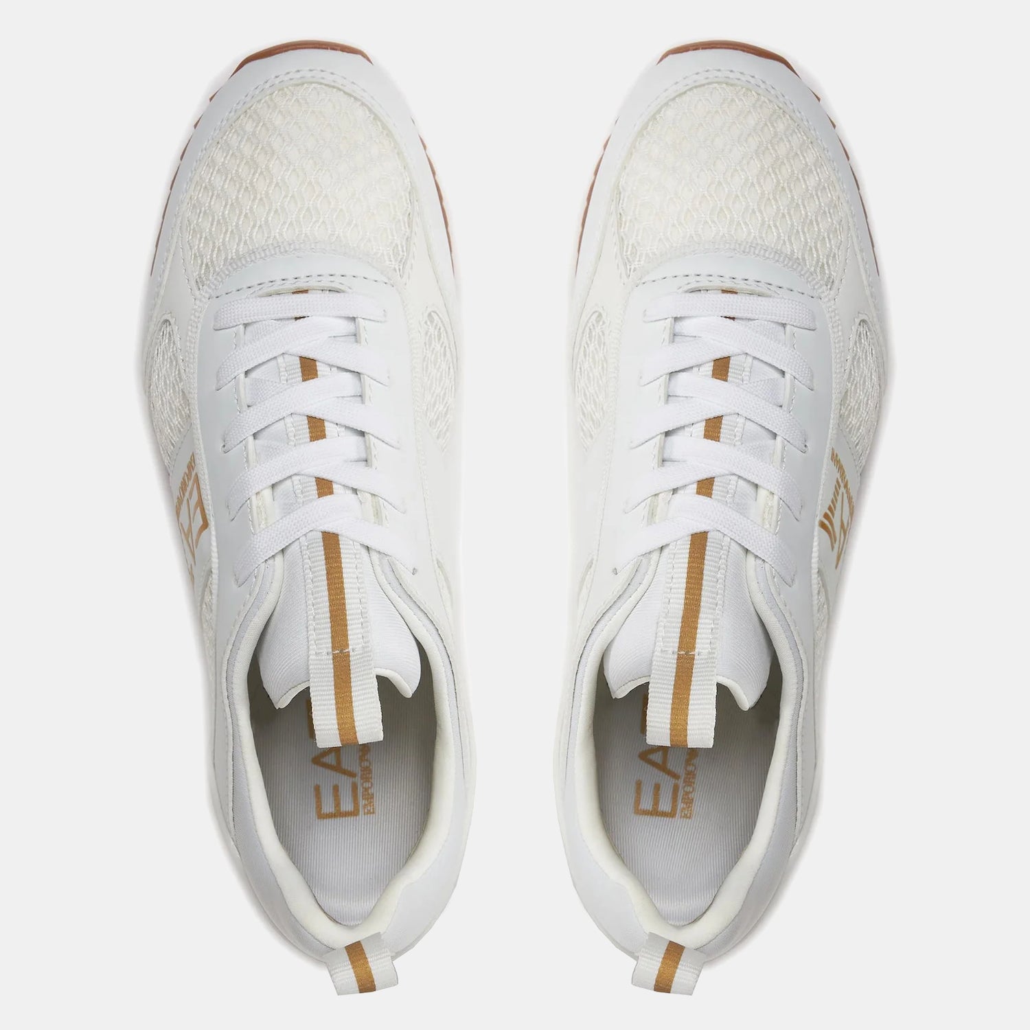 Armani Sapatilhas Sneakers X8x027 Xk050 Whi Honey White Honey_shot3