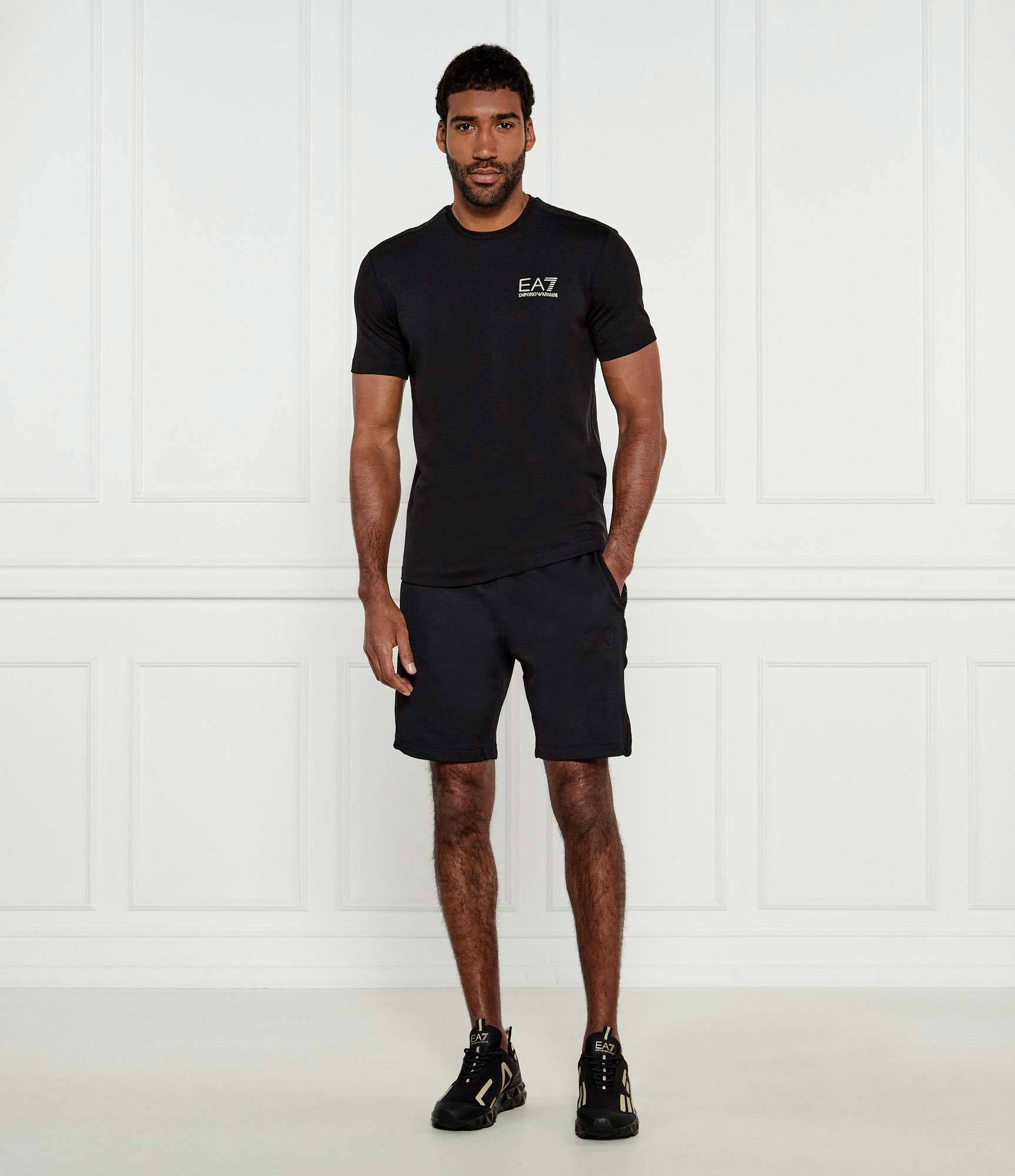 Armani Short Training 7m000309 Af13526 Black Preto_shot1