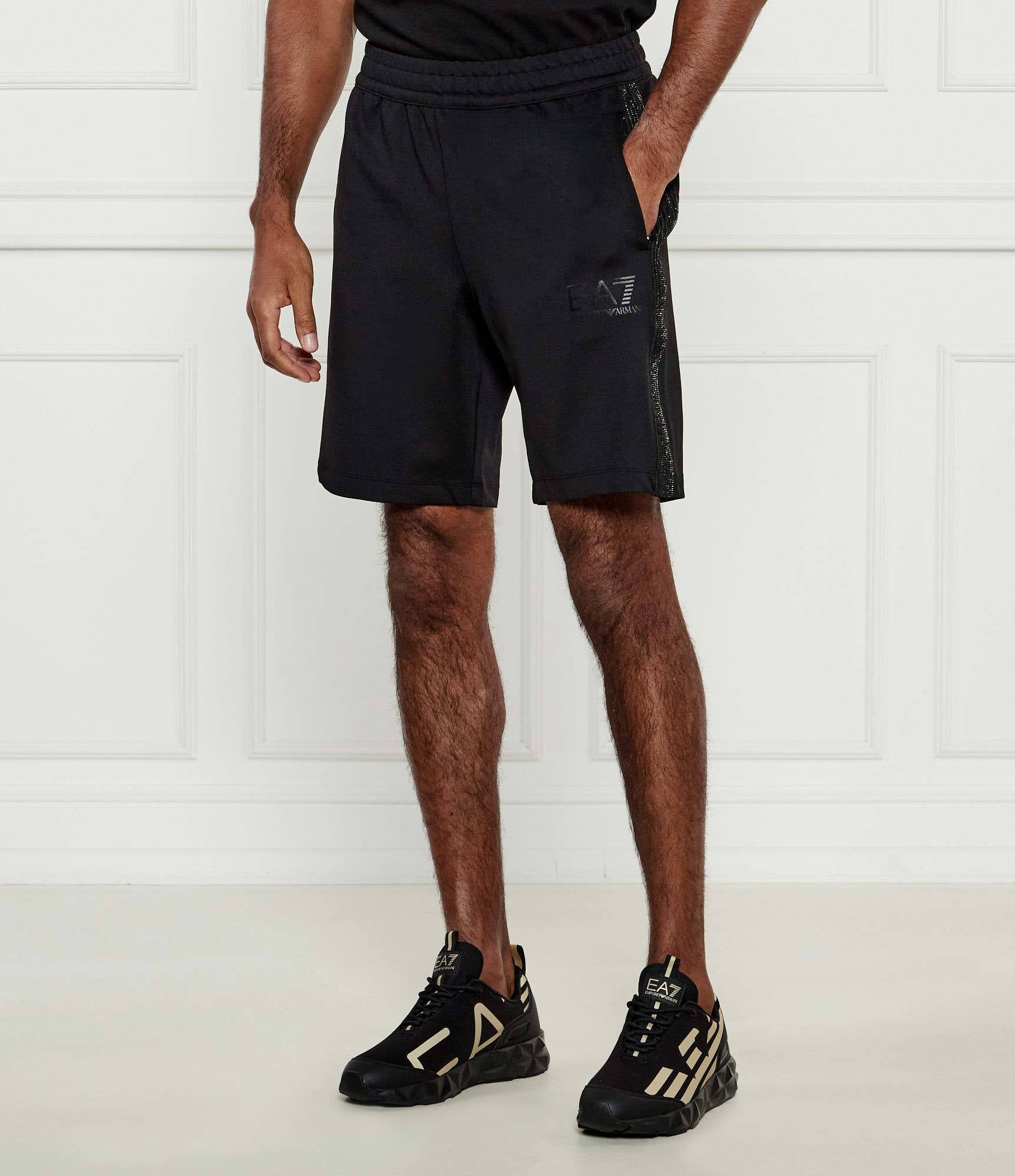 Armani Short Training 7m000309 Af13526 Black Preto_shot4