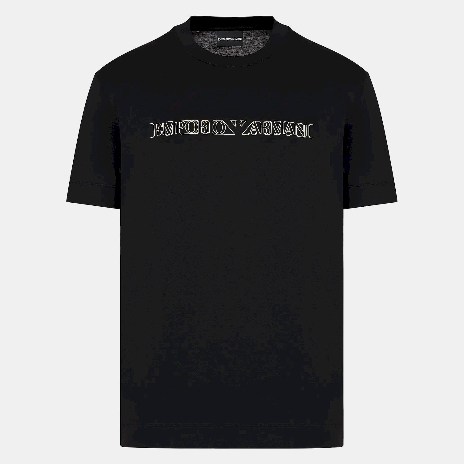 Armani T Shirt 3d1tp4 1juvz Black Preto_shot4