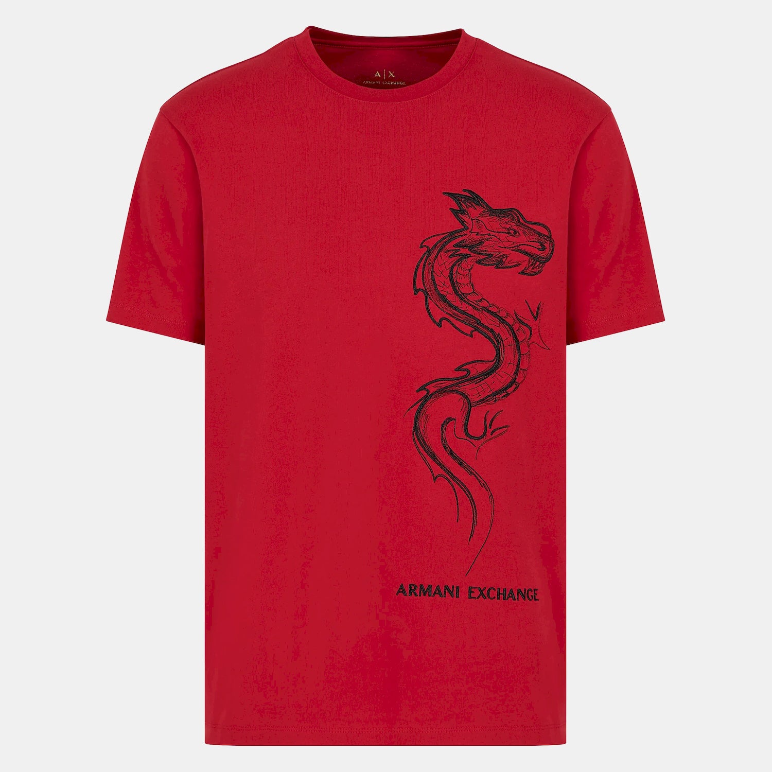 Armani T Shirt 3dztdd Zj9jz Red Vermelho_shot3