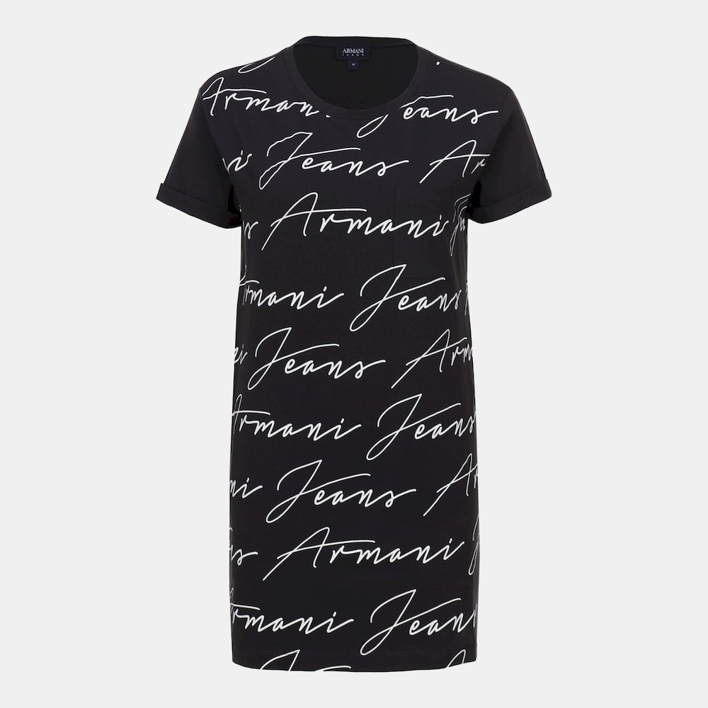 Armani T Shirt 5t21 5j1kz Black Preto Shot2