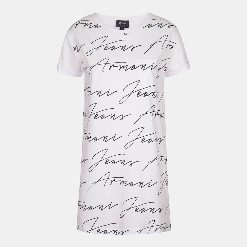 Armani T Shirt 5t21 5j1kz White Branco Shot8