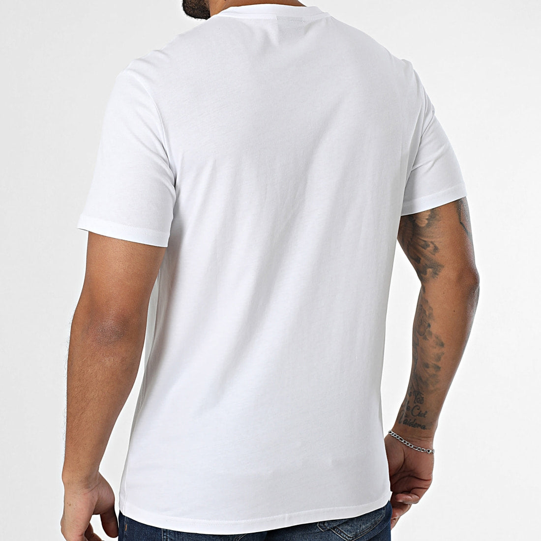 Armani T Shirt Em000574 Af12326 White Branco_shot4