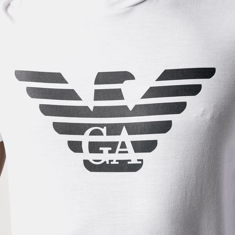 Armani T Shirt Emporio 1t99 1jnqz White Branco Shot4