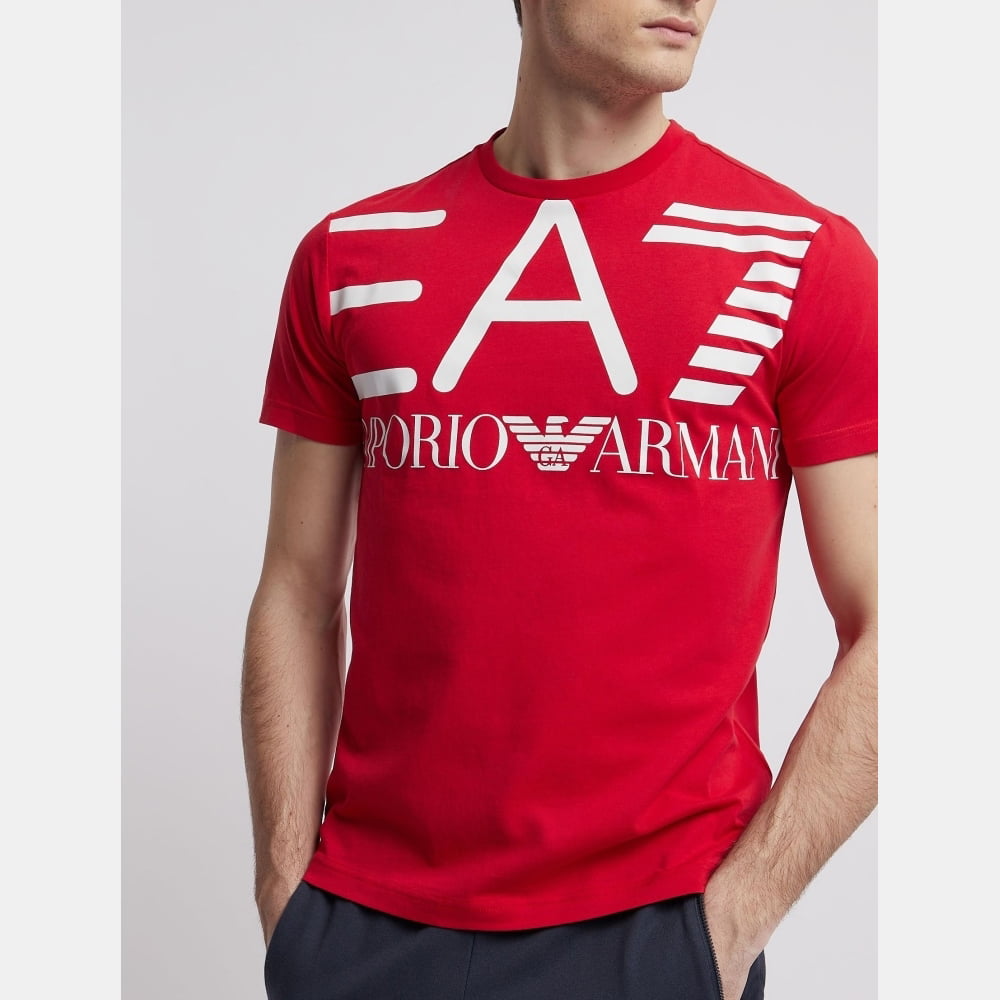 Armani T Shirt Pt06 Pj02z Red Vermelho Shot5