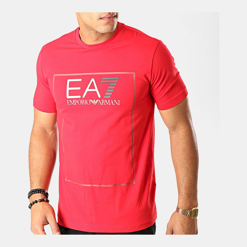 Armani T Shirt Pt09 Pj20z Red Vermelho Shot3