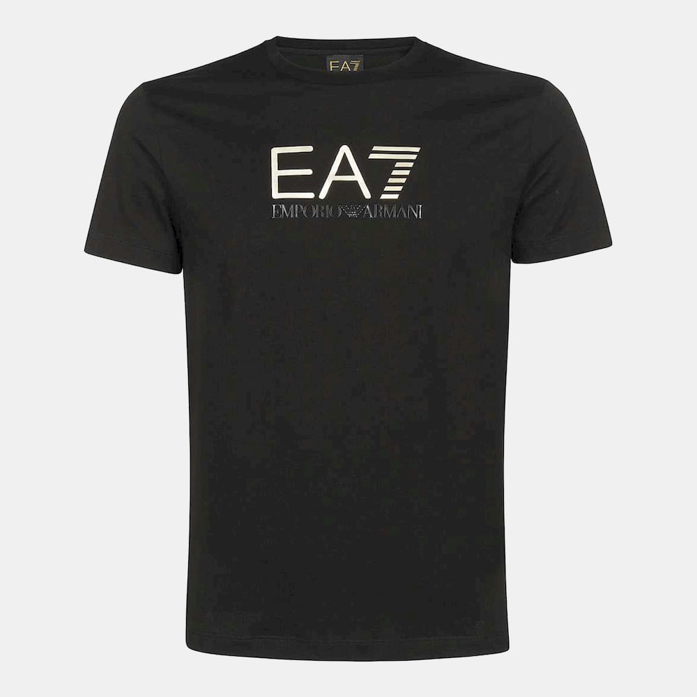 Armani T Shirt Pt24 Pjm9z Blk Gold Preto Ouro Shot2