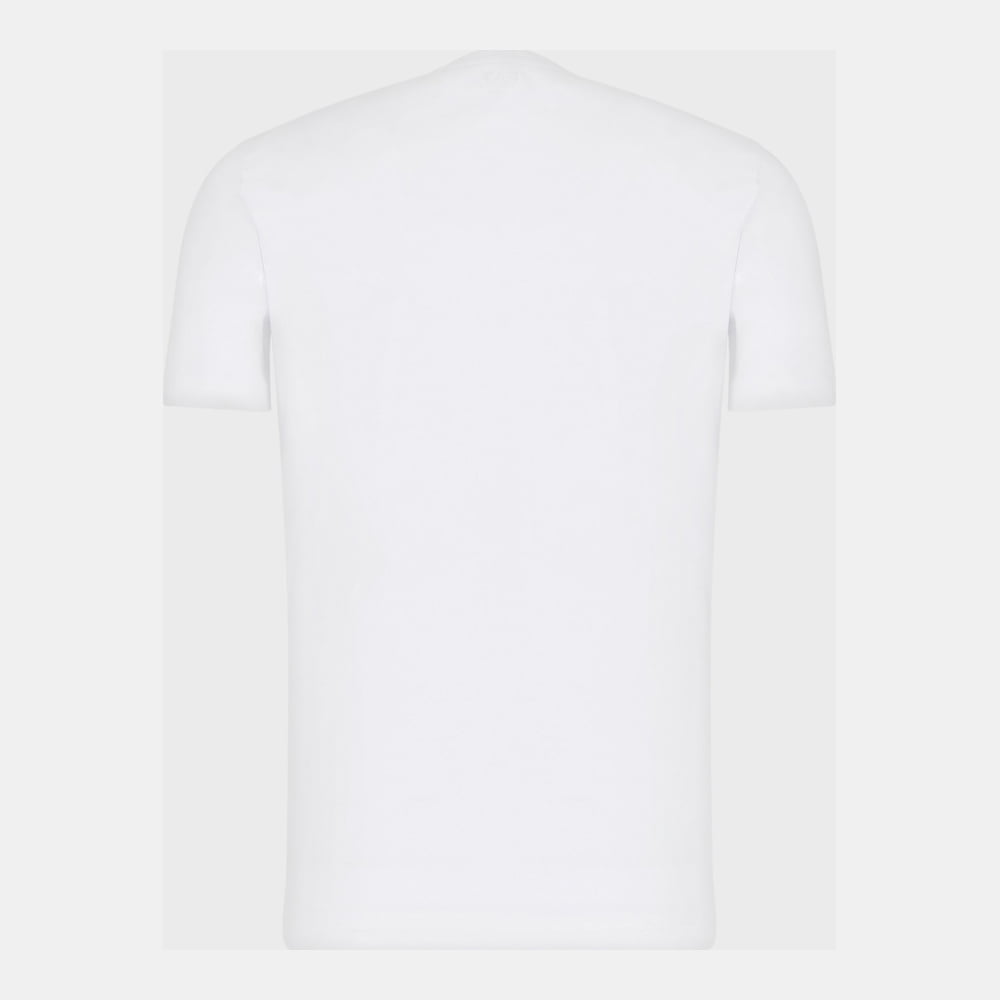 Armani T Shirt Pt62 Pj03z White Branco Shot3