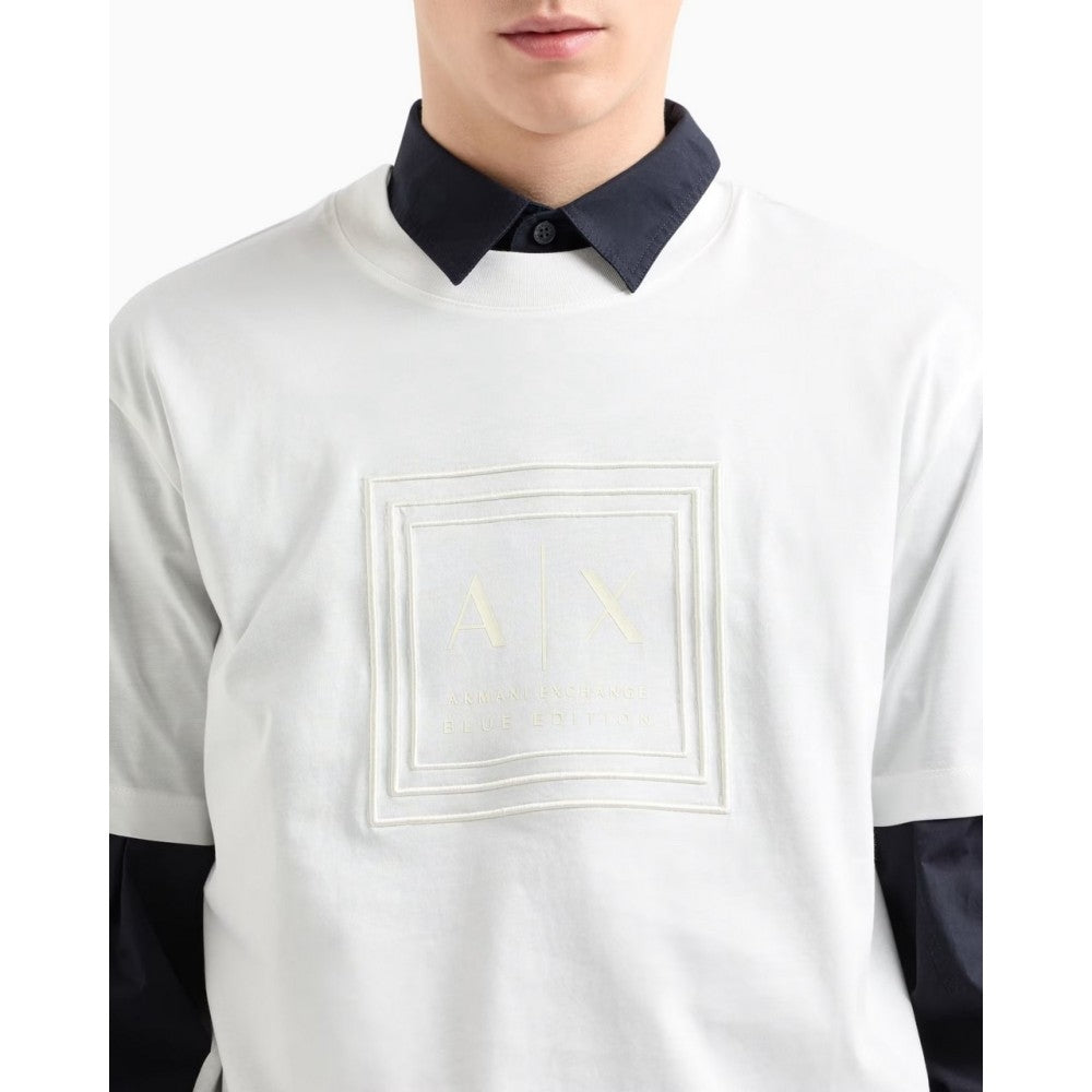 Armani T Shirt Xm000358 Af10364 White Branco_shot1