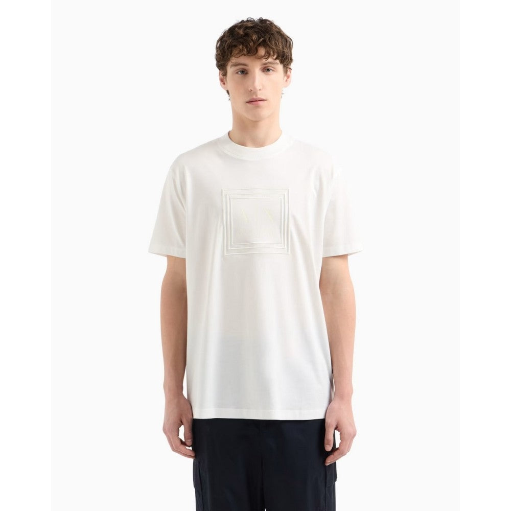 Armani T Shirt Xm000358 Af10364 White Branco_shot3