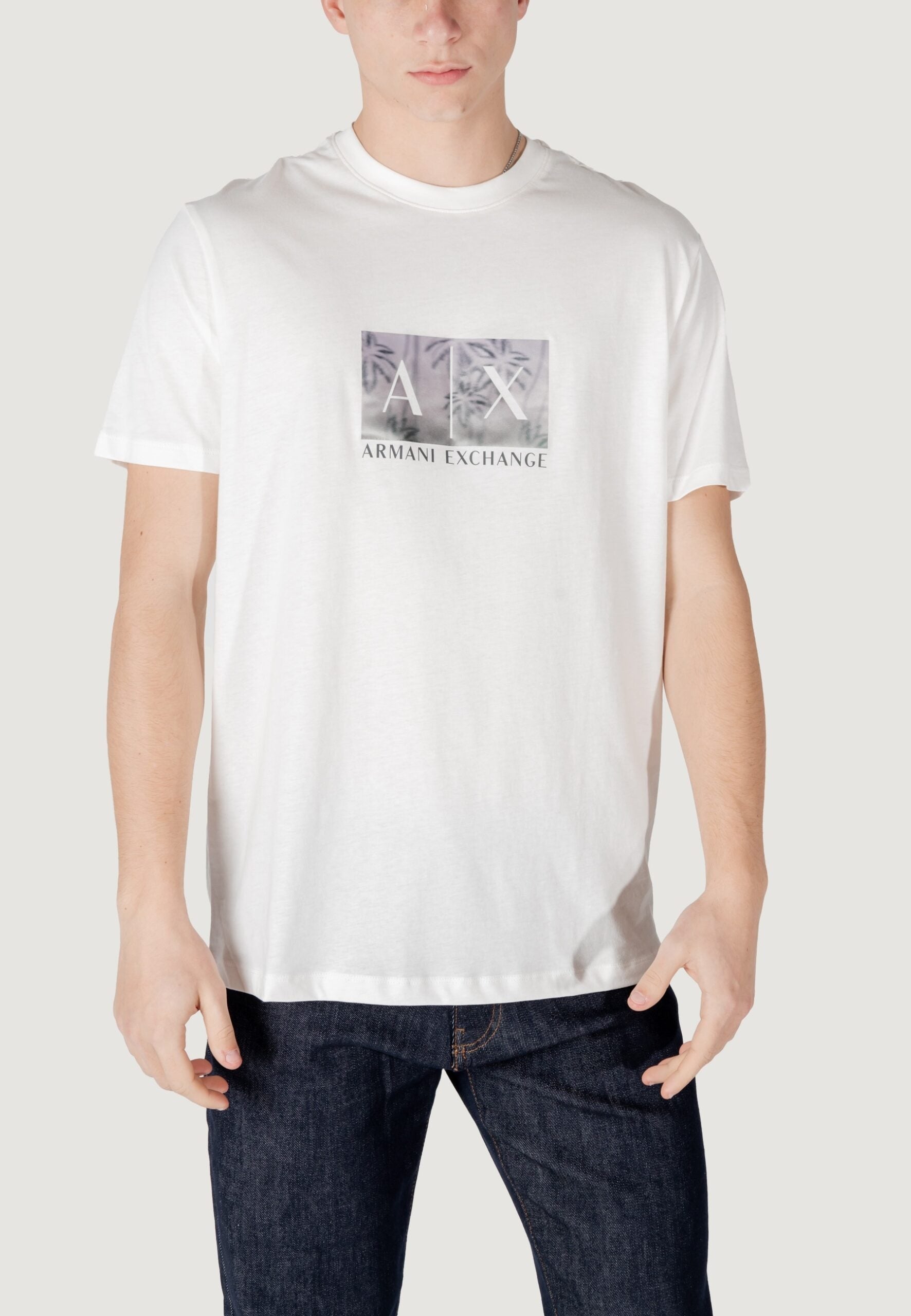 Armani T Shirt Xm000555 Af10358 White Branco_shot1