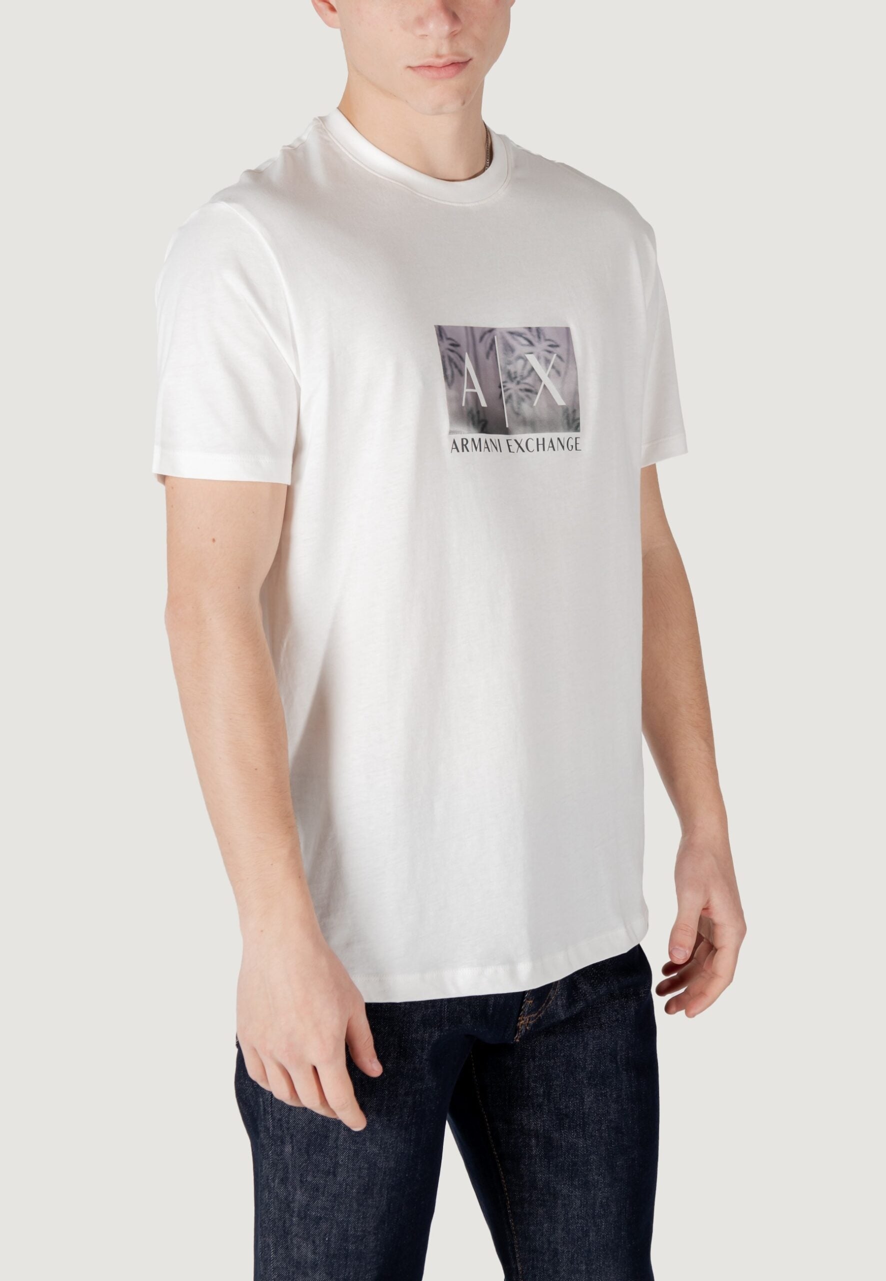 Armani T Shirt Xm000555 Af10358 White Branco_shot3