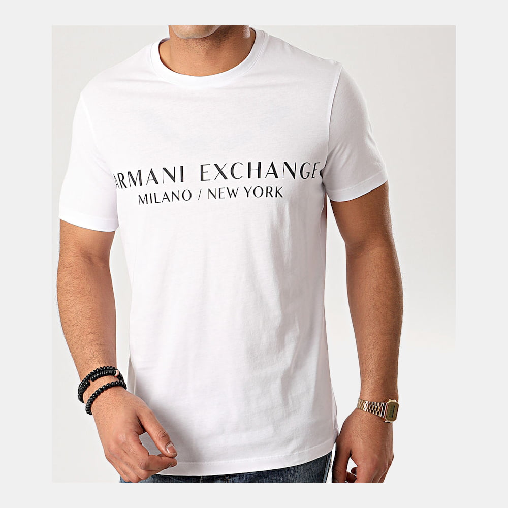 Armani T Shirt Zt72 Z8h4z White Branco Shot6