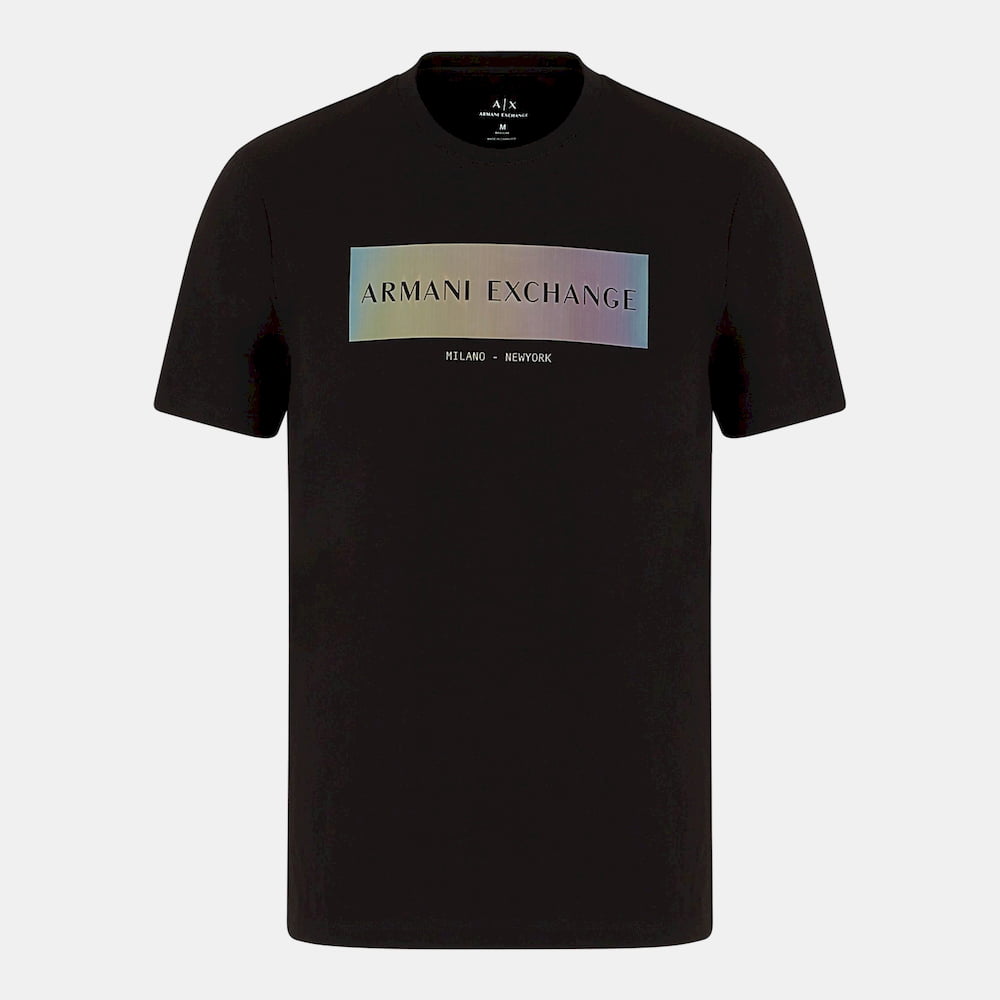 Armani T Shirt Ztgb Zjh4z Black Preto Shot2