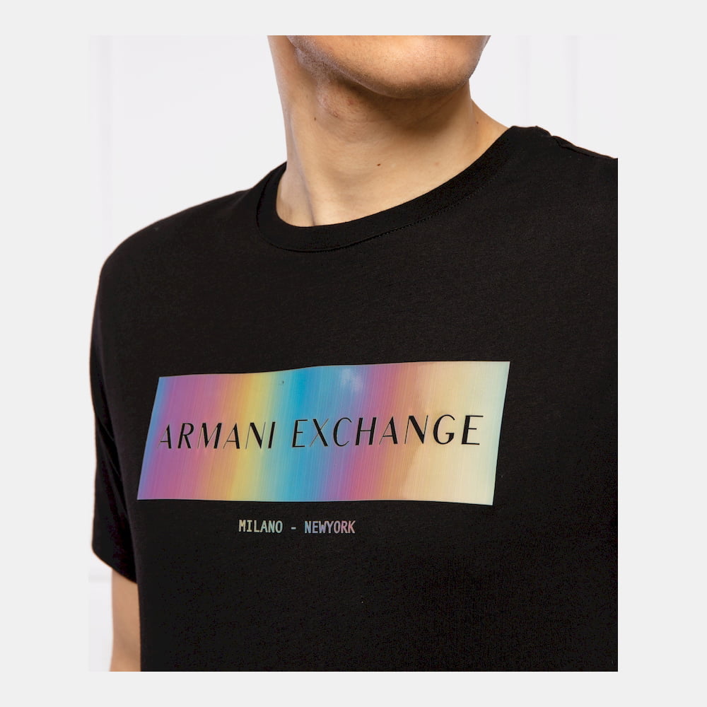 Armani T Shirt Ztgb Zjh4z Black Preto Shot4