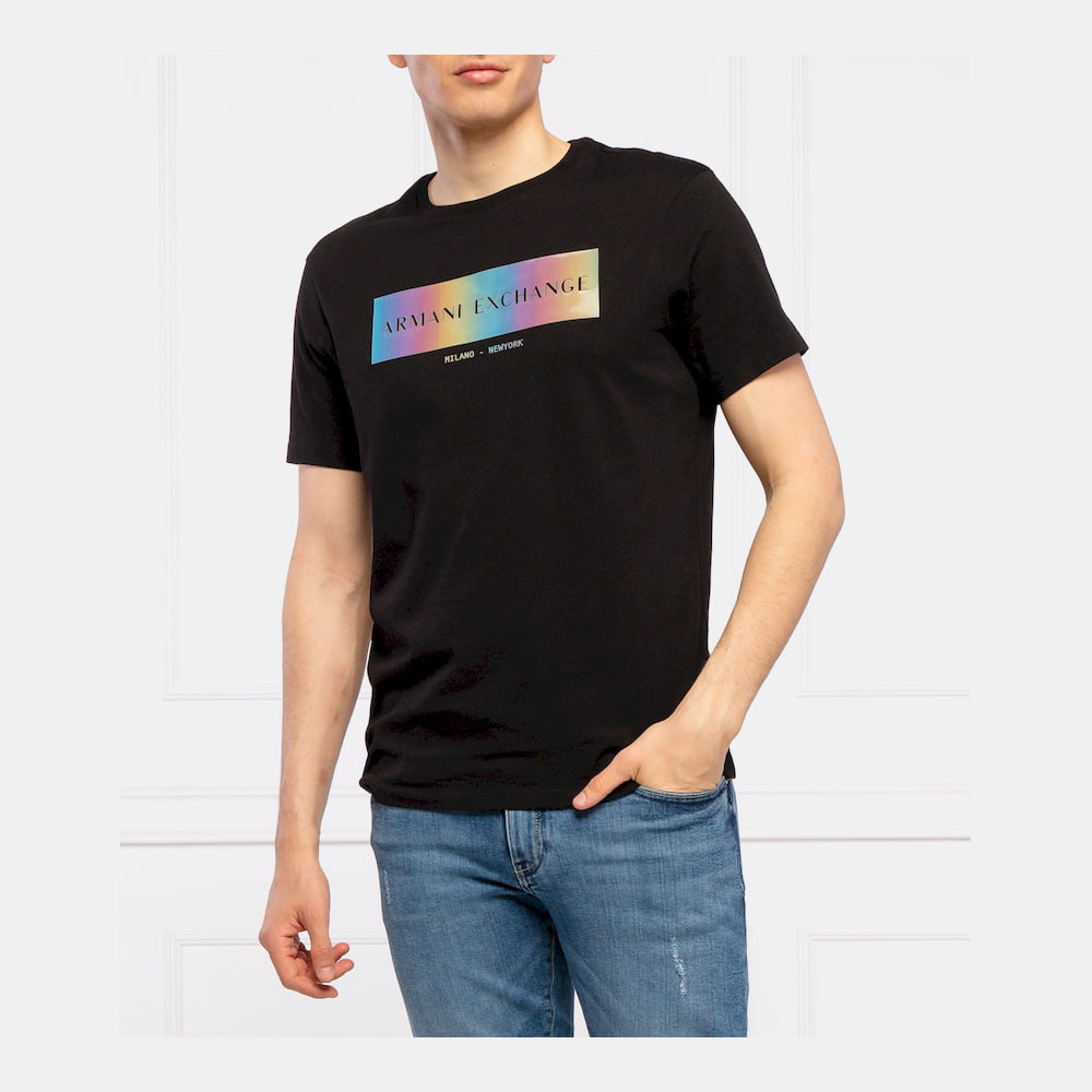 Armani T Shirt Ztgb Zjh4z Black Preto Shot8