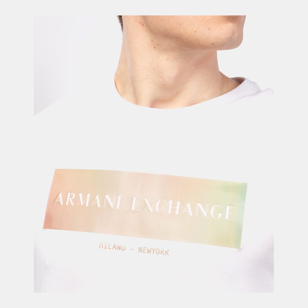 Armani T Shirt Ztgb Zjh4z White Branco Shot3