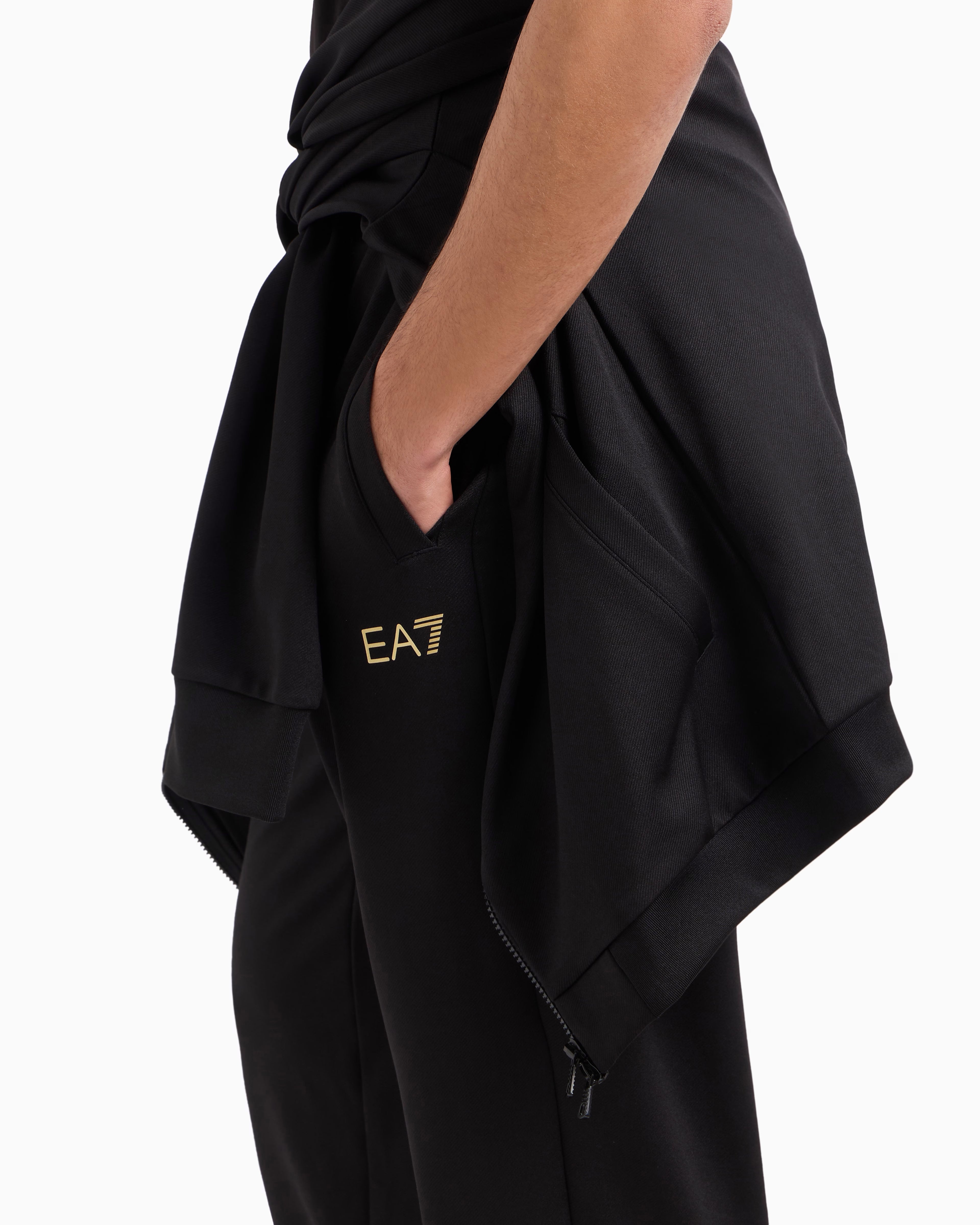 Armani Tracksuit 7m000554 Af13526 Black Preto_shot2