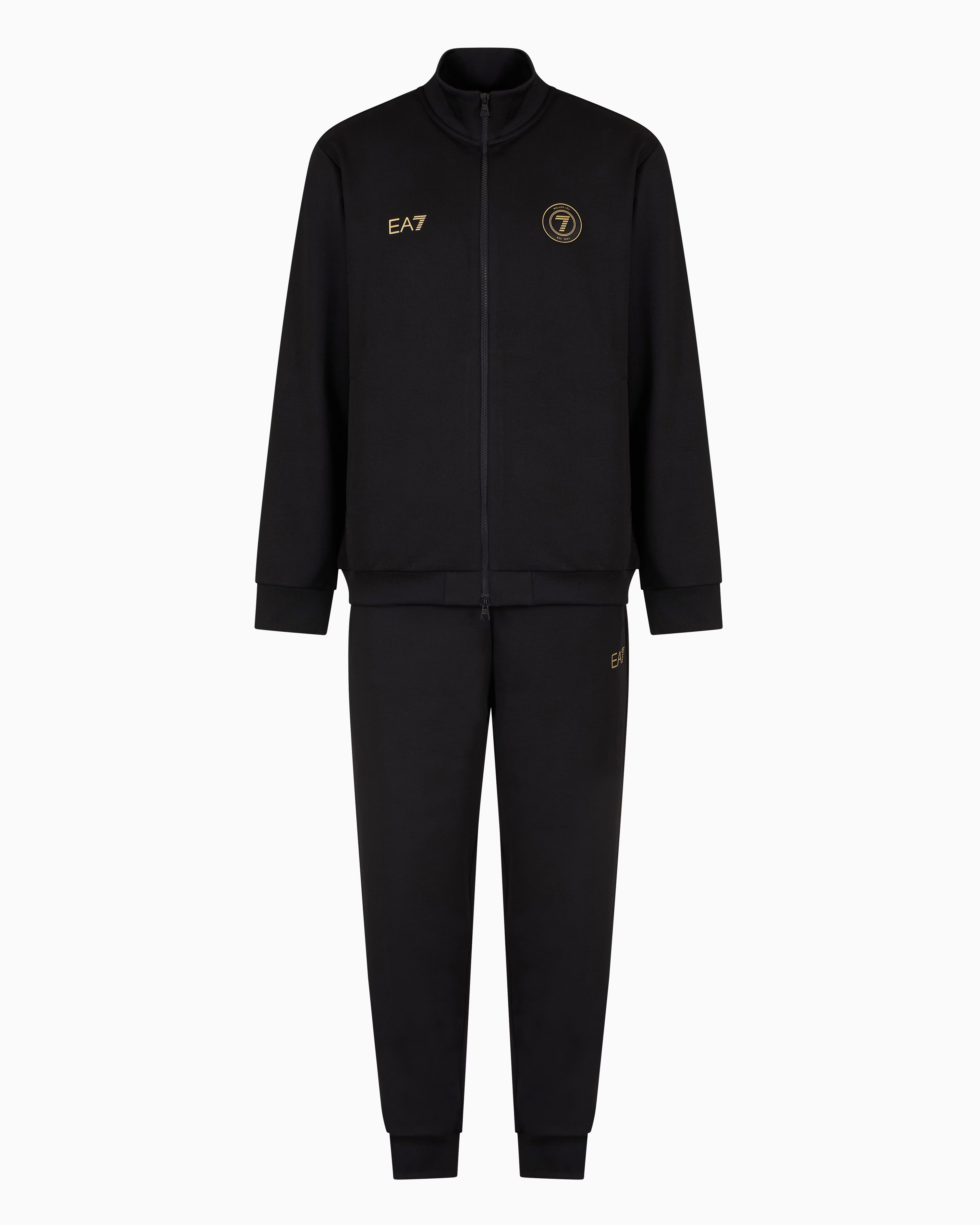 Armani Tracksuit 7m000554 Af13526 Black Preto_shot4