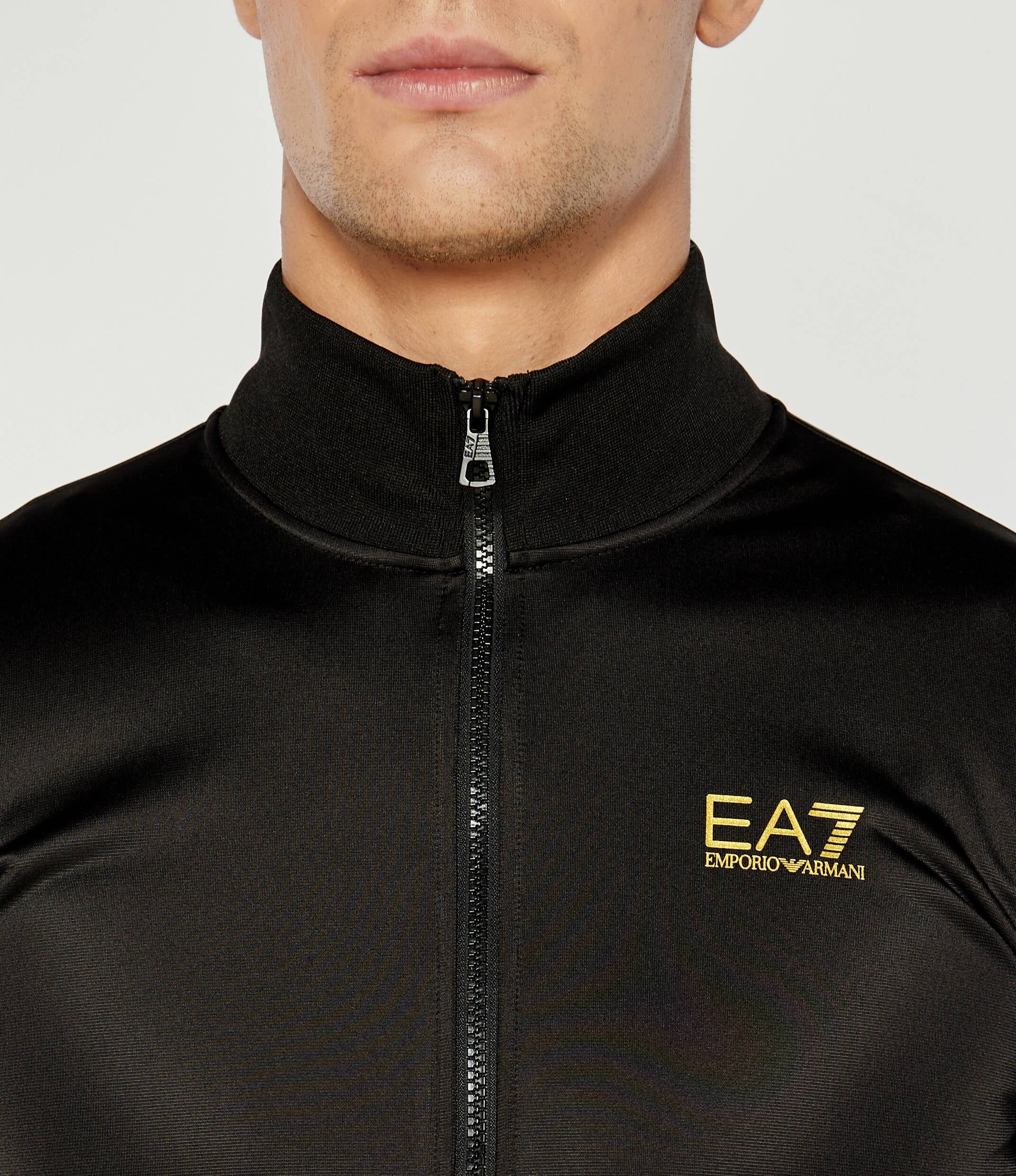 Armani Tracksuit 8npv65 Pjhcz Blk Gold Preto Ouro_shot5