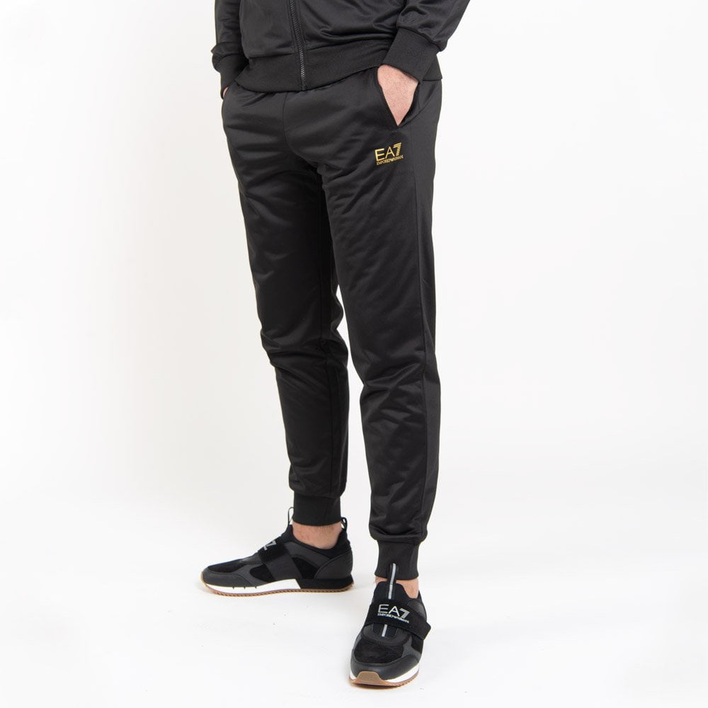 Armani Training Suit Pv71 Pj08z Blk Gold Preto Ouro Shot10