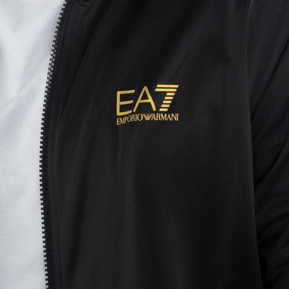 Armani Training Suit Pv71 Pj08z Blk Gold Preto Ouro Shot11