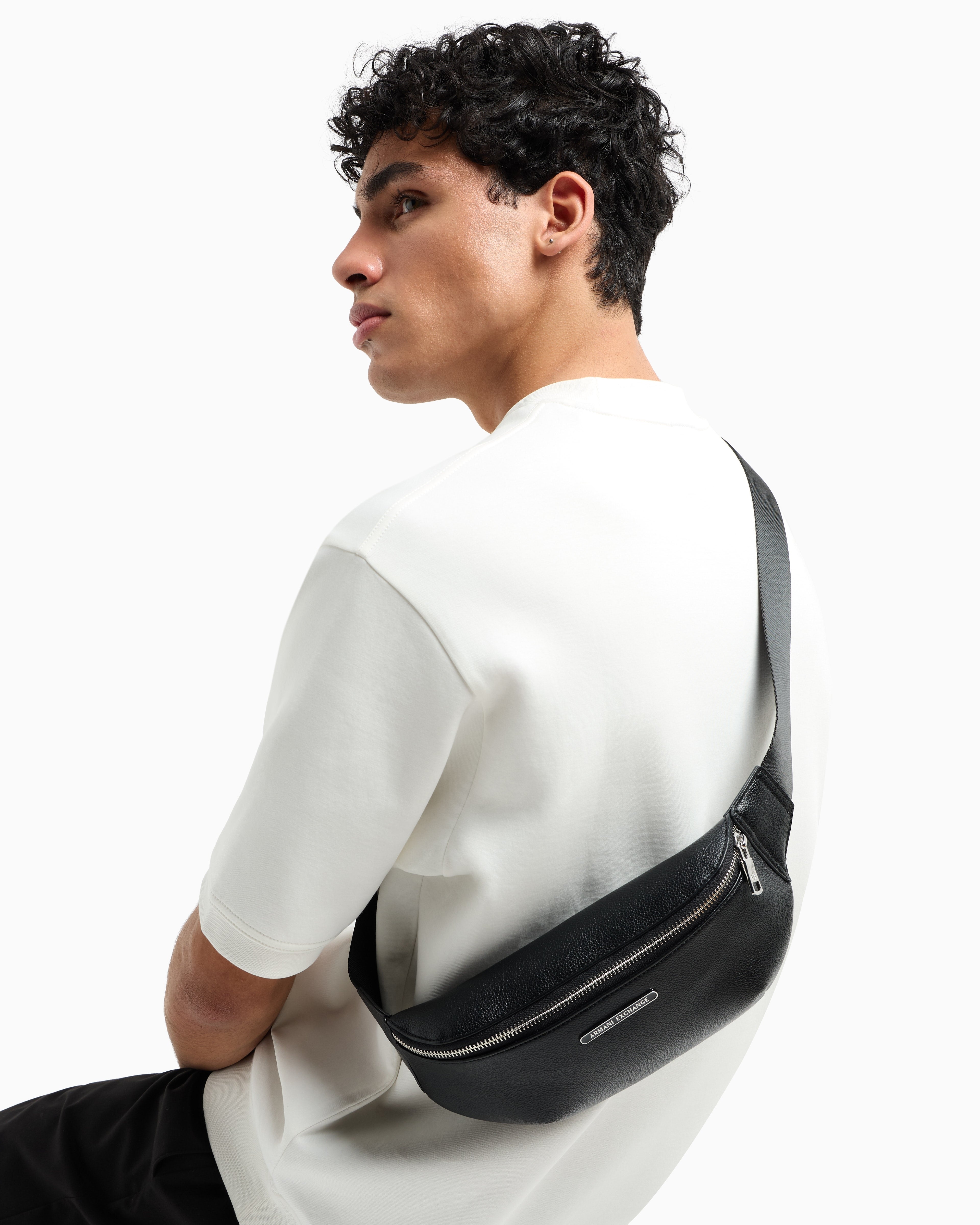 Waistbag Armani Exchange Preto