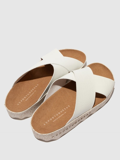 Asportuguesas Sandalias Sandals Cross L White Branco_shot5