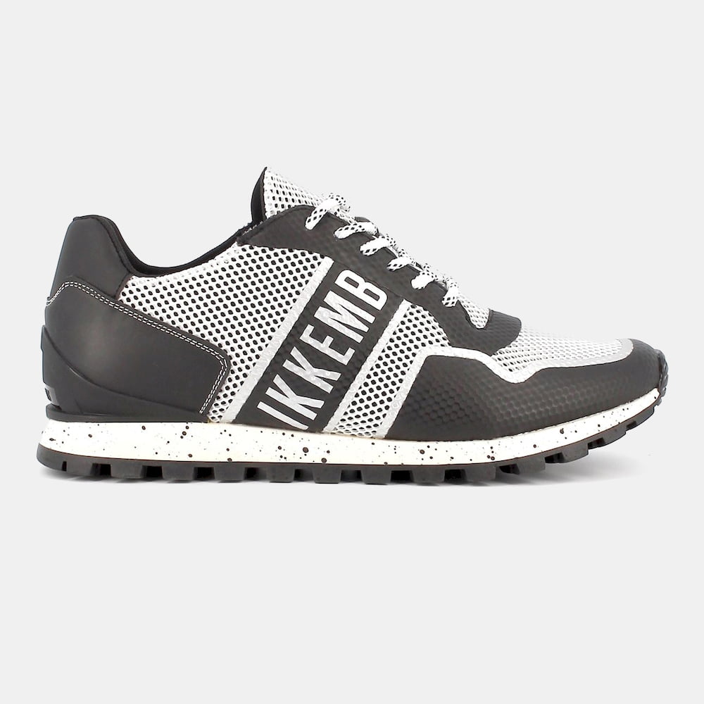 Bikkembergs Sapatilhas Sneakers Shoes E10929 White Blk Branco Preto Shot2