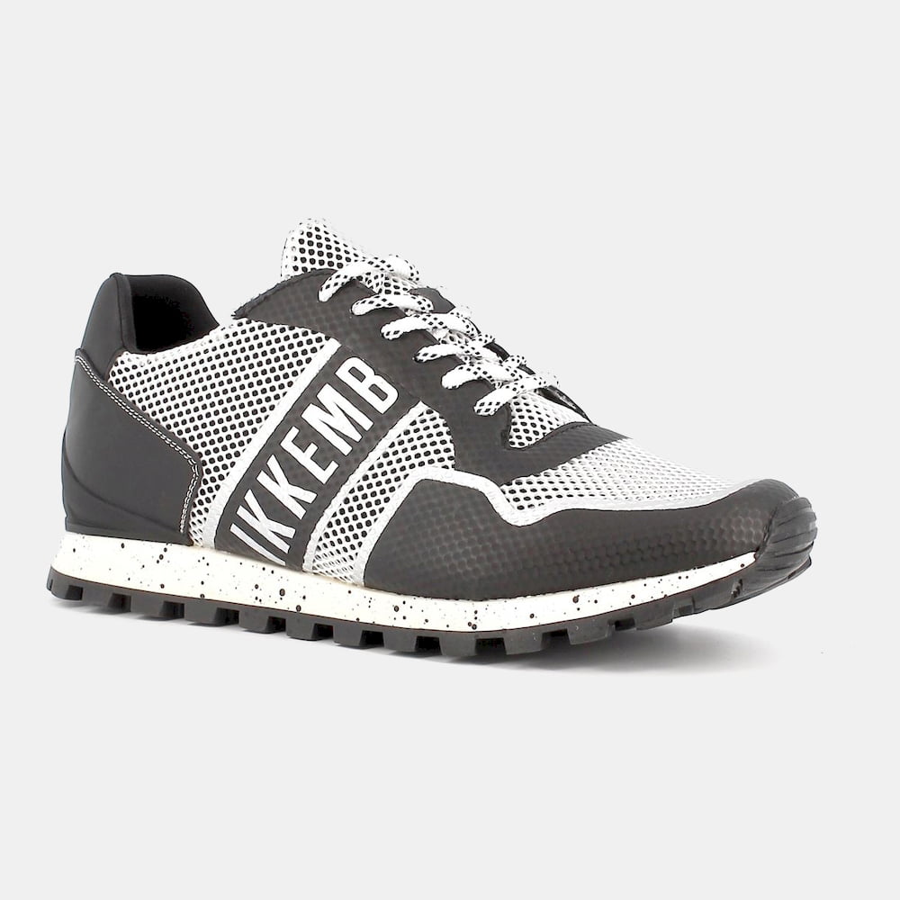 Bikkembergs Sapatilhas Sneakers Shoes E10929 White Blk Branco Preto Shot4