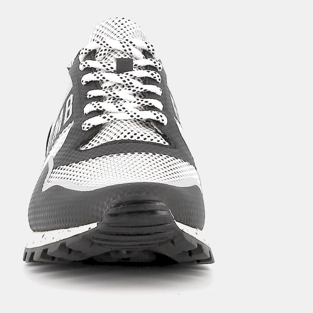 Bikkembergs Sapatilhas Sneakers Shoes E10929 White Blk Branco Preto Shot6