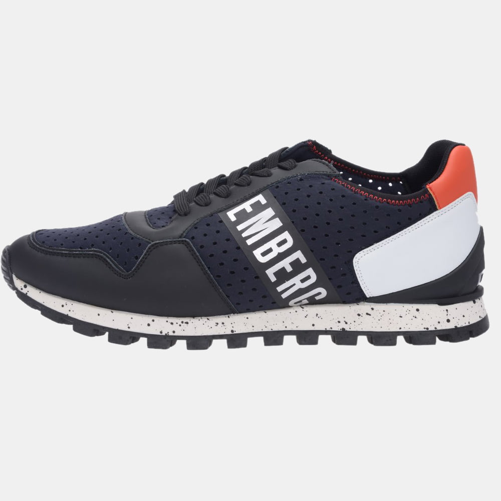 Bikkembergs Sapatilhas Sneakers Shoes E10930 Navy Wh Re Azul Branco Vermelho Shot1