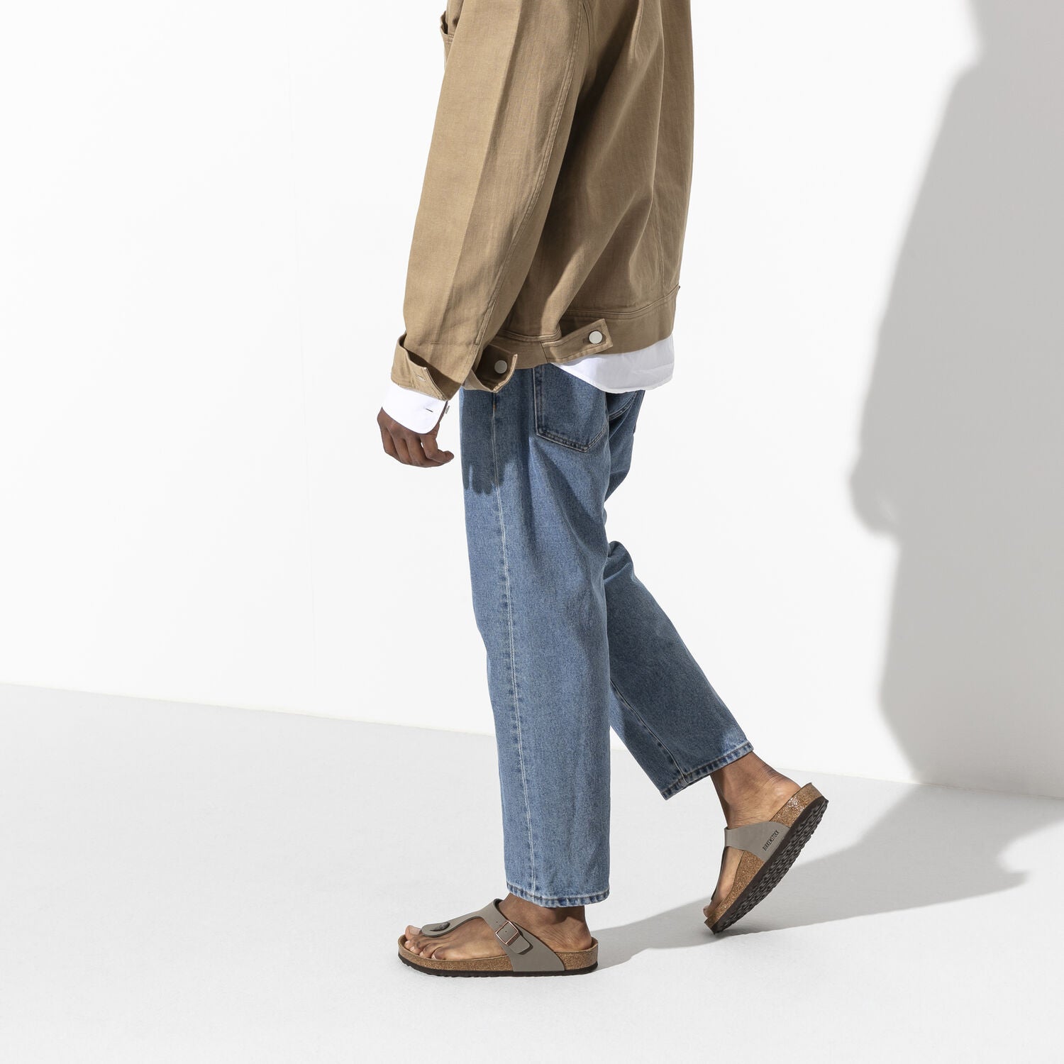 Birkenstock Sandálias Sandals 0043391 Stone Stone_shot1