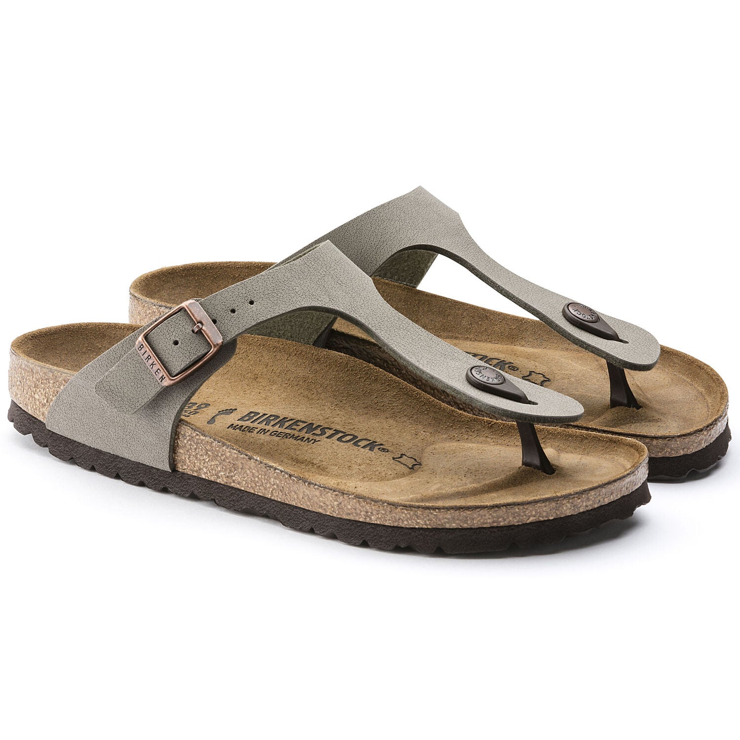 Birkenstock Sandálias Sandals 0043391 Stone Stone_shot3