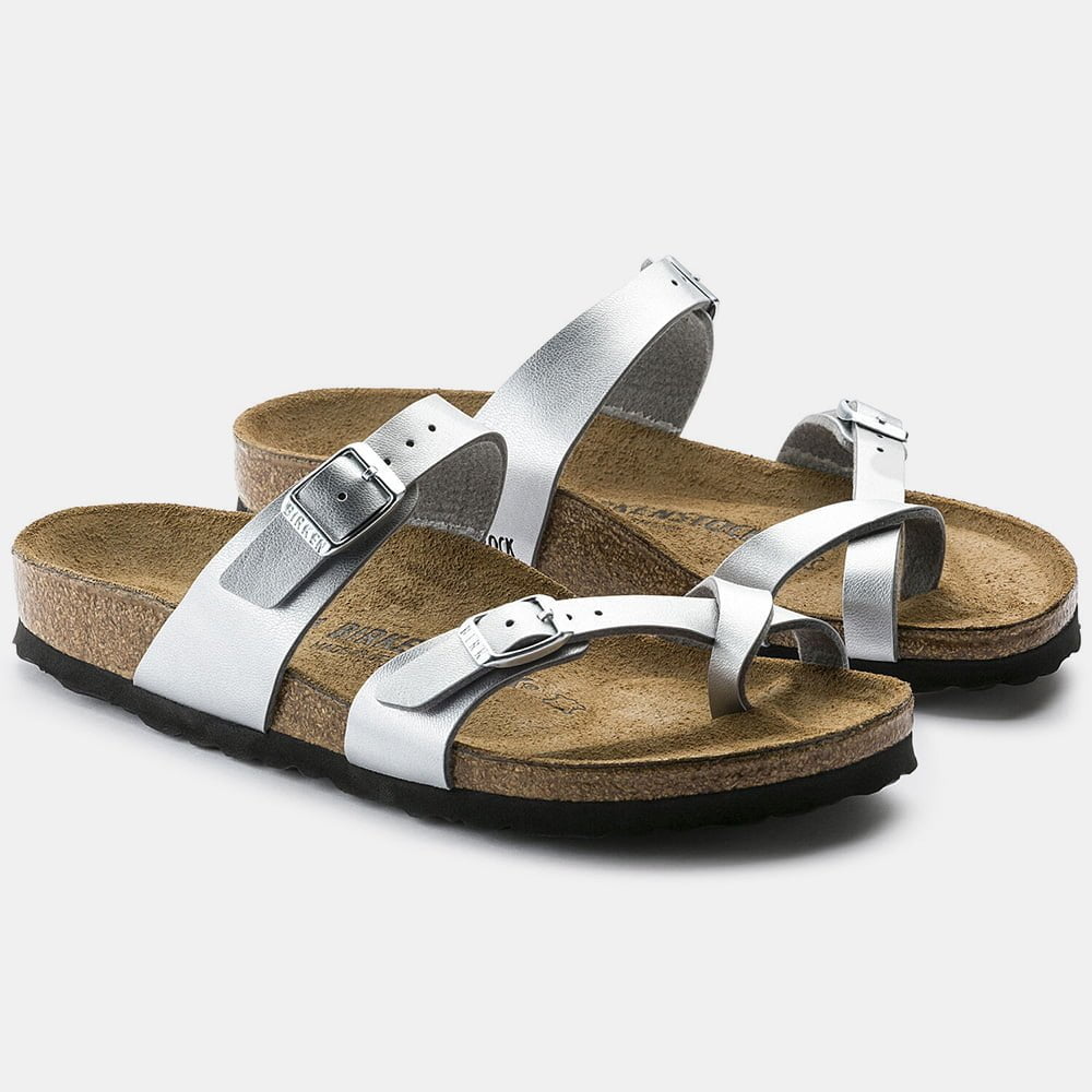 Birkenstock Sandálias Sandals 0071081 Silver Prata Shot4