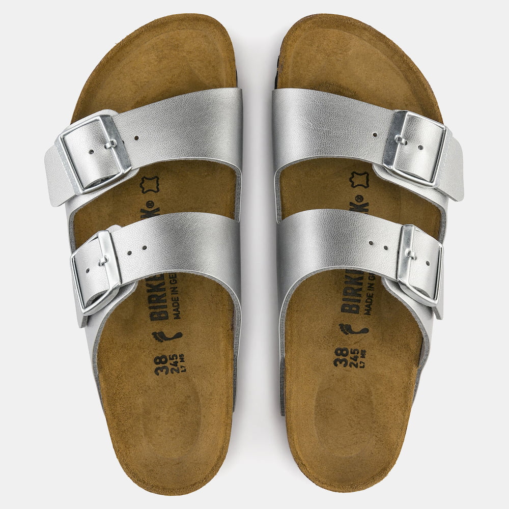 Birkenstock Sandálias Sandals 1012283 Silver Prata Shot12