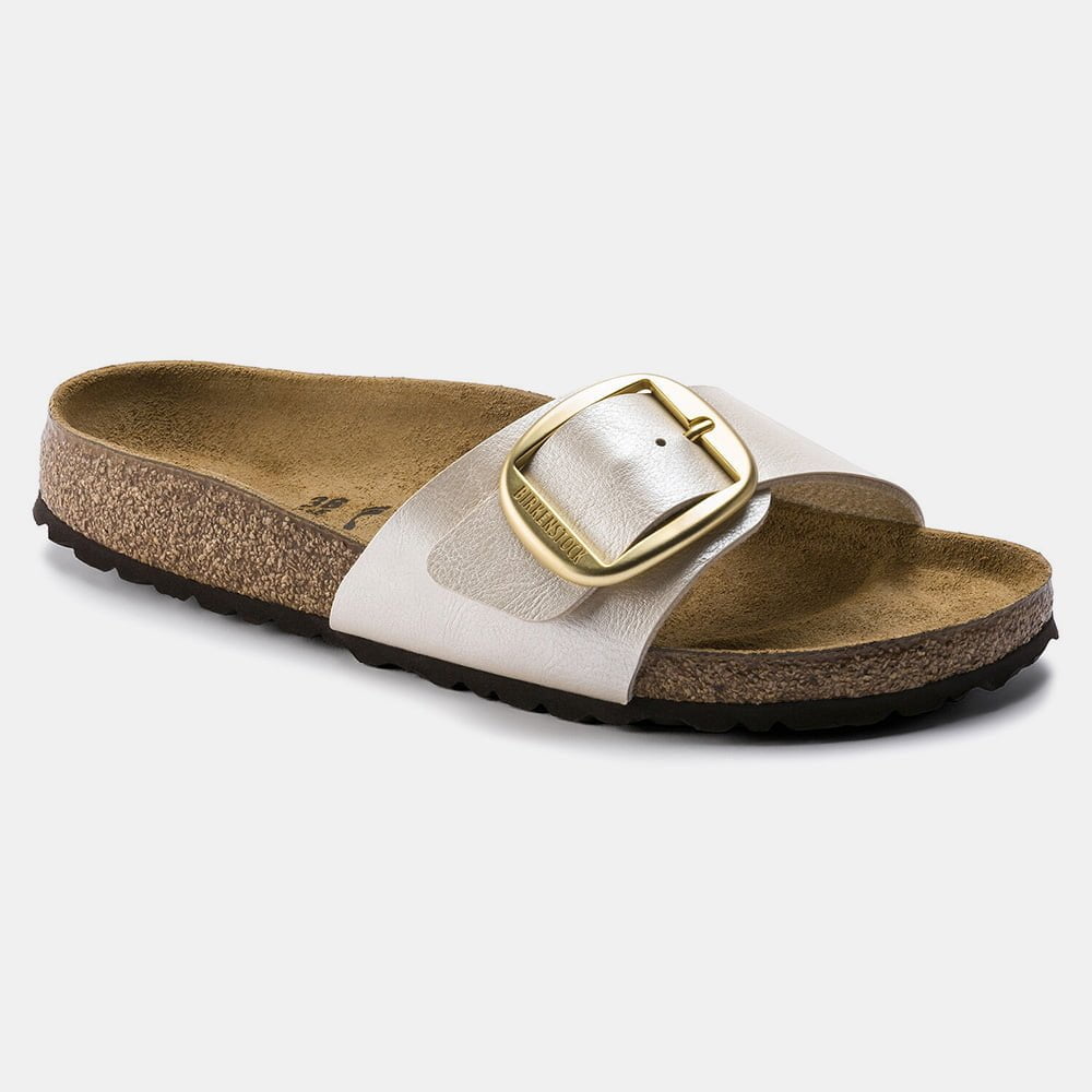 Birkenstock Sandálias Sandals 1015279 Pearl Whit Pérola Shot1