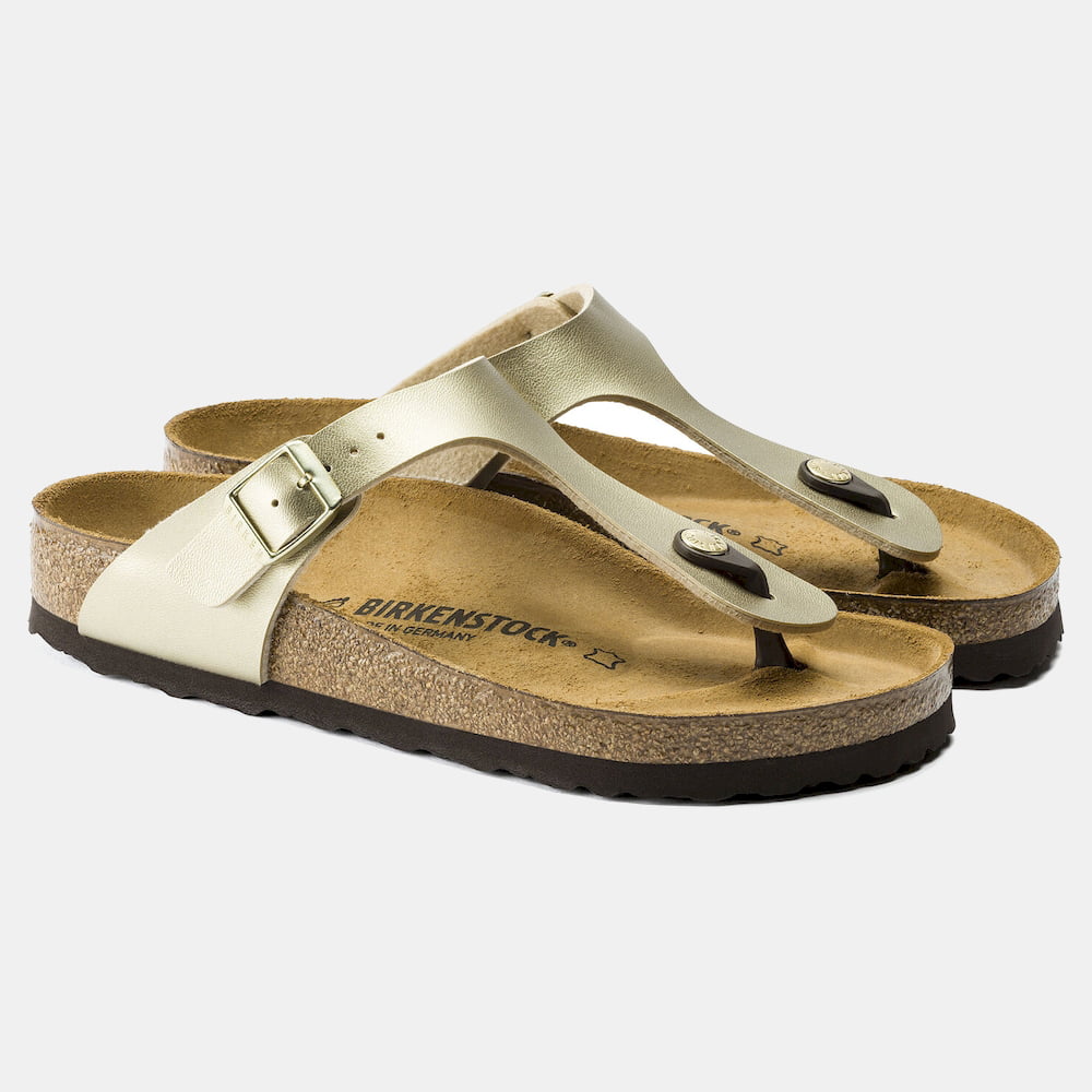 Birkenstock Sandálias Sandals 1016108 Soft Gold Gold Shot5