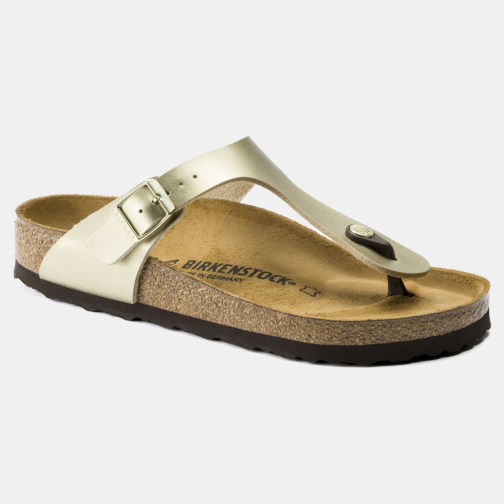 Birkenstock Sandálias Sandals 1016108 Soft Gold Gold Shot6