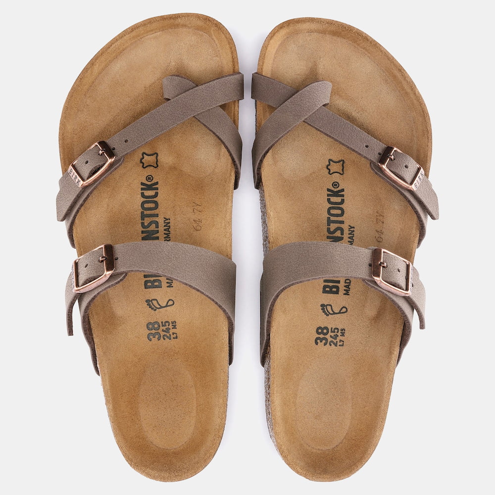 Birkenstock Sandalias Sandals 0071061 Mocca Castanho Shot10