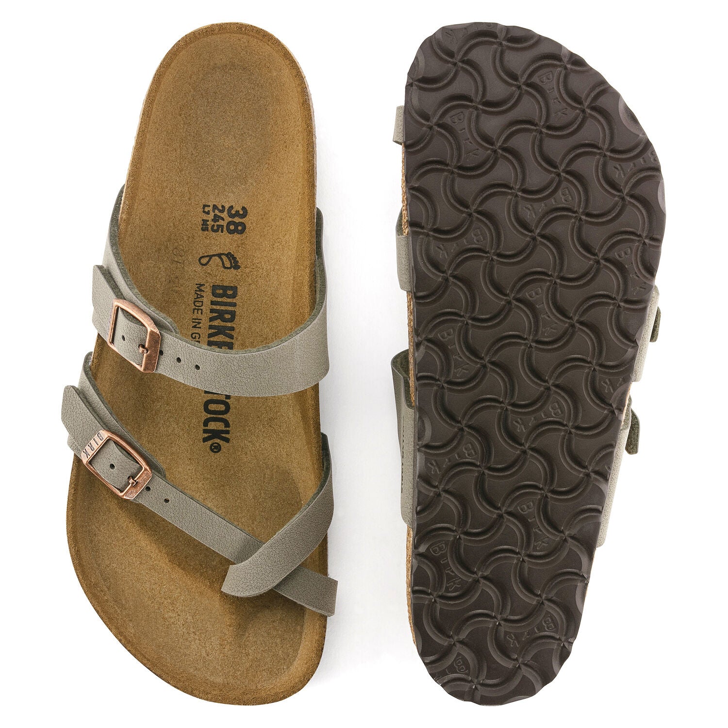 Birkenstock Sandalias Sandals 0071071 Stone Stone_shot1