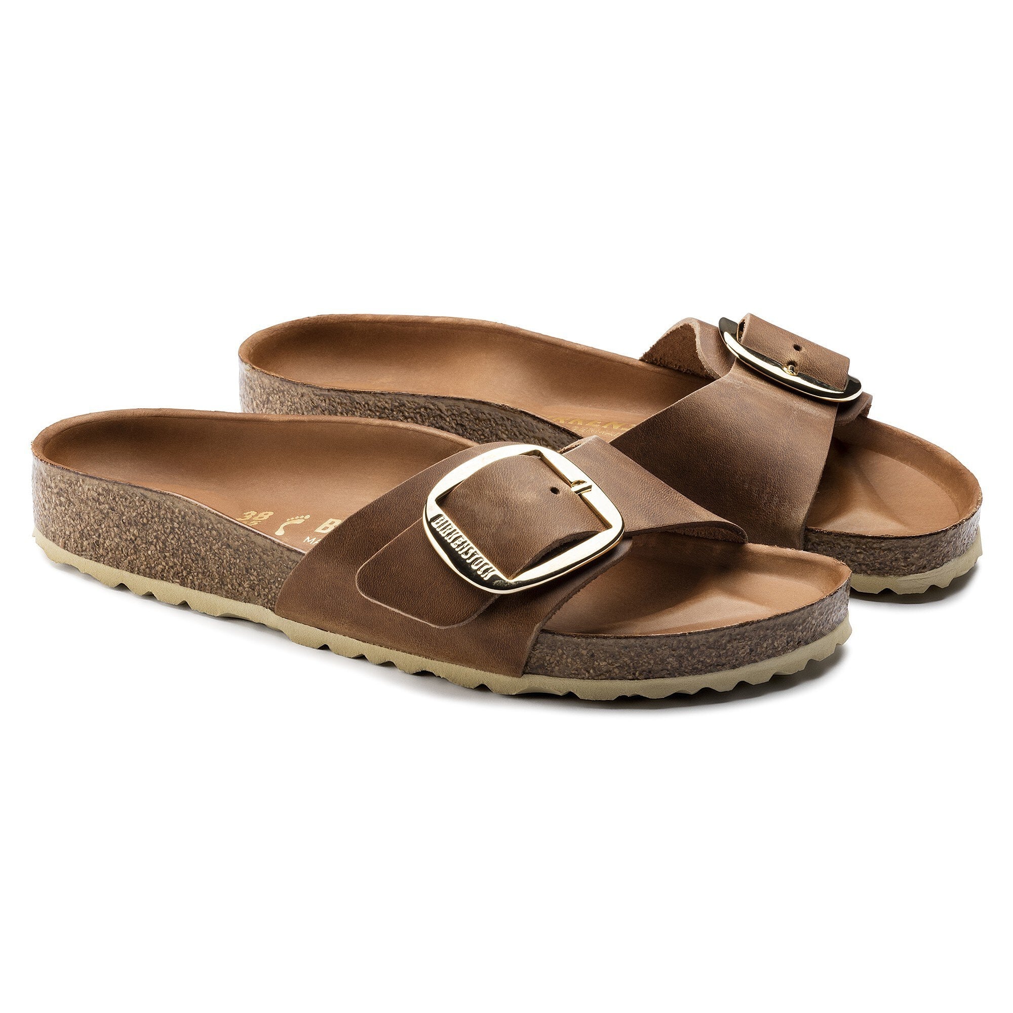 Birkenstock Sandalias Sandals 1006525 Cognac Cognac_shot4