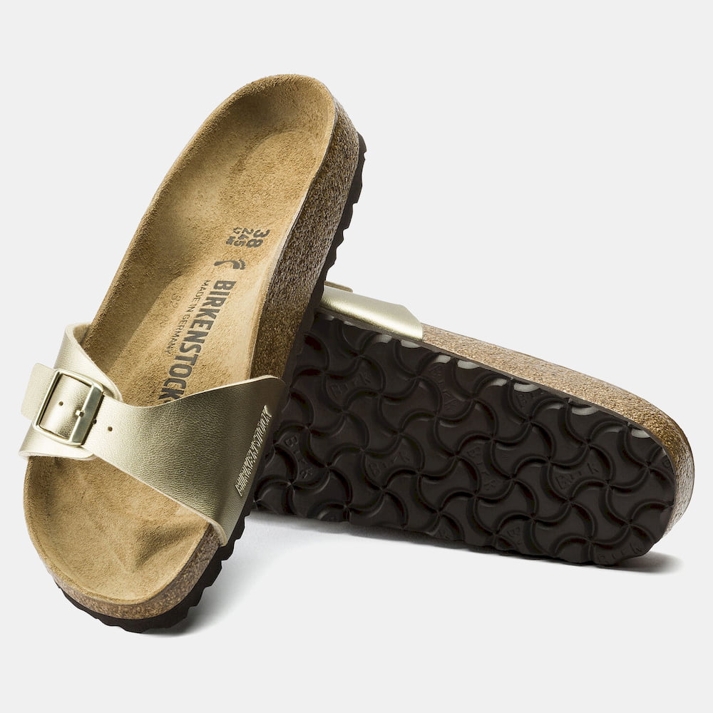 Birkenstock Sandalias Sandals 1016107 Gold Dourado Shot10