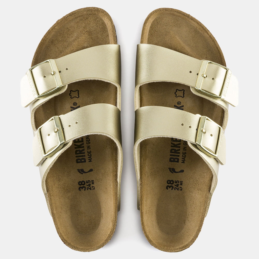 Birkenstock Sandalias Sandals 1016111 Gold Dourado Shot12